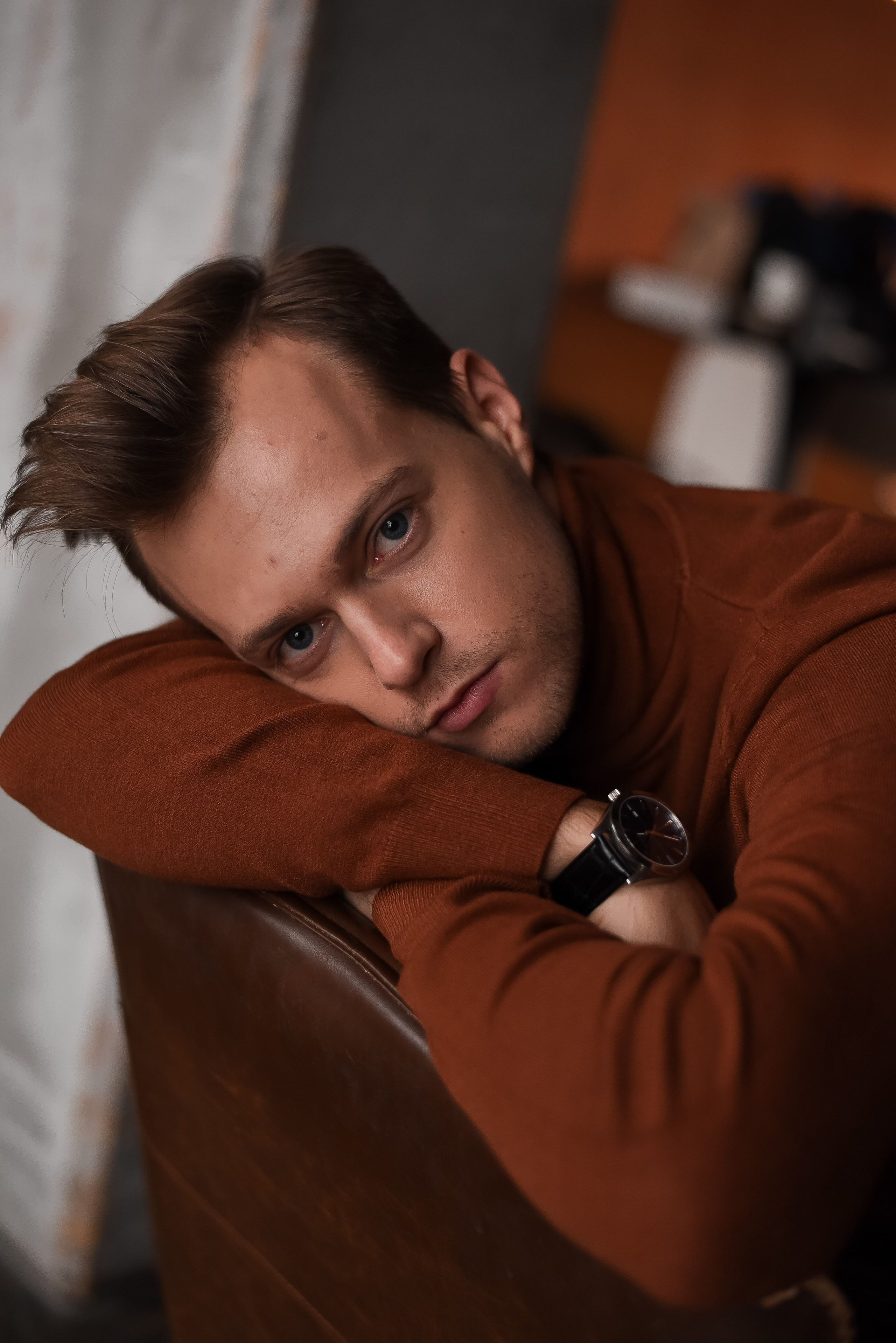 Мужской портрет. Контент фотограф в Москве Лихачева Ксения