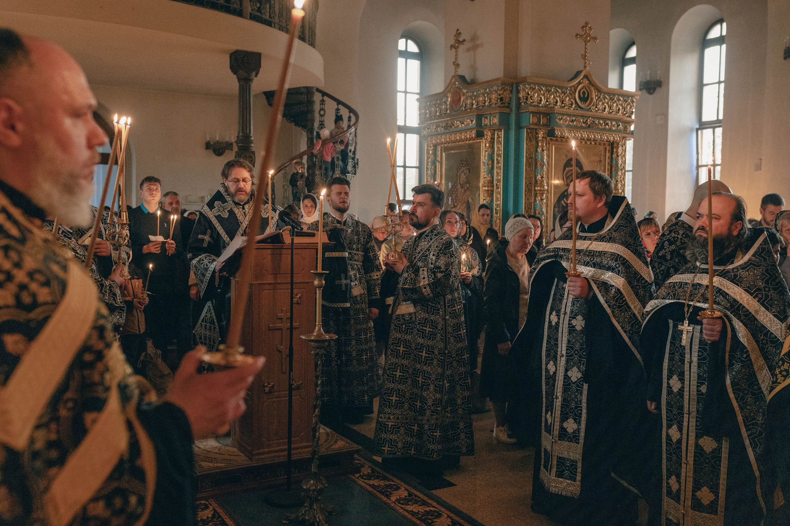 17 апреля 2025 Георгиевский Собор Одинцово.Архиепископ Фома.Чтение 12 Евангелий. Артеменкова Анна Фотограф