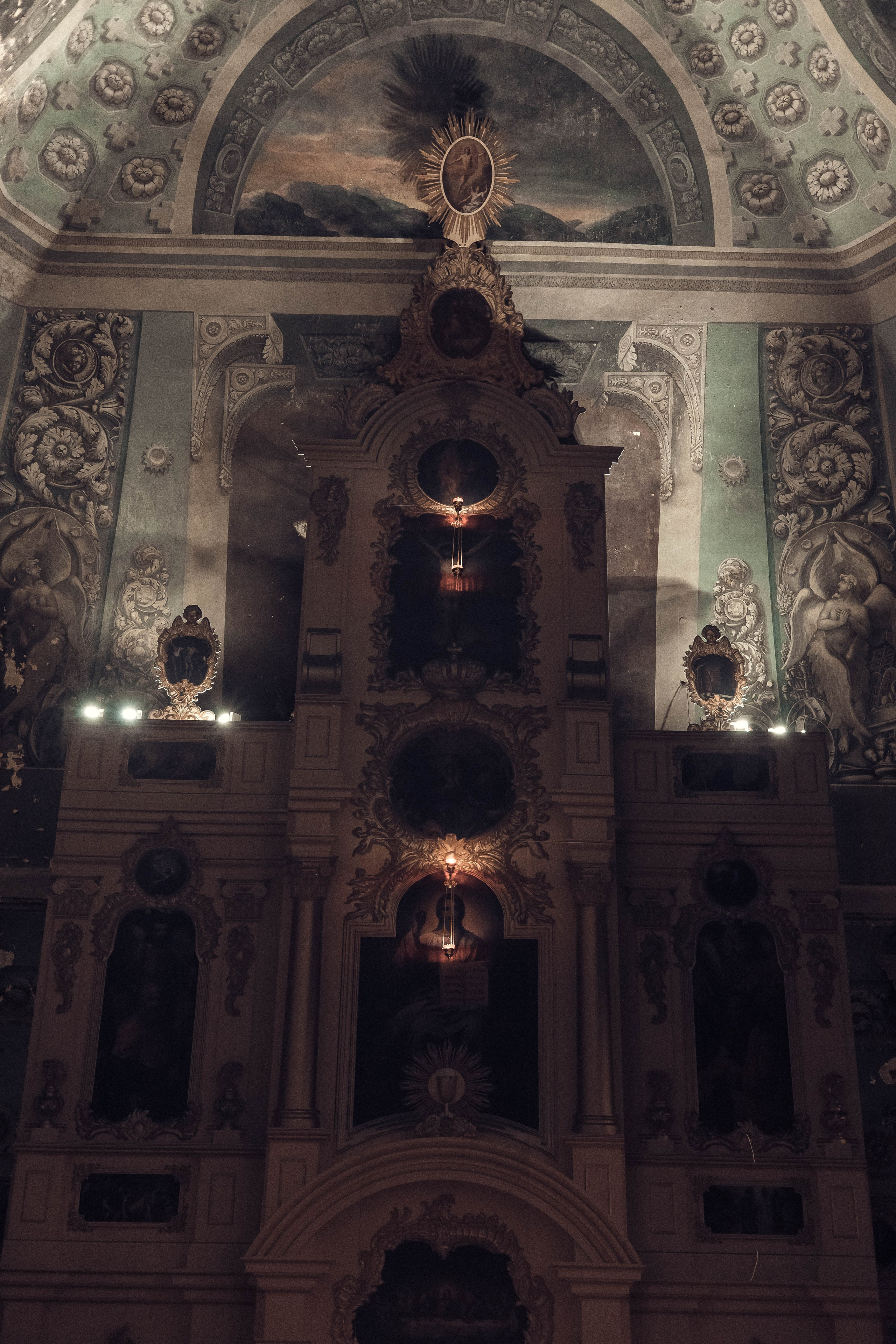 Храм Воскресения Словущего в Барашах.Всенощное накануне дня памяти Спиридона Тримифунтского. Артеменкова Анна Фотограф