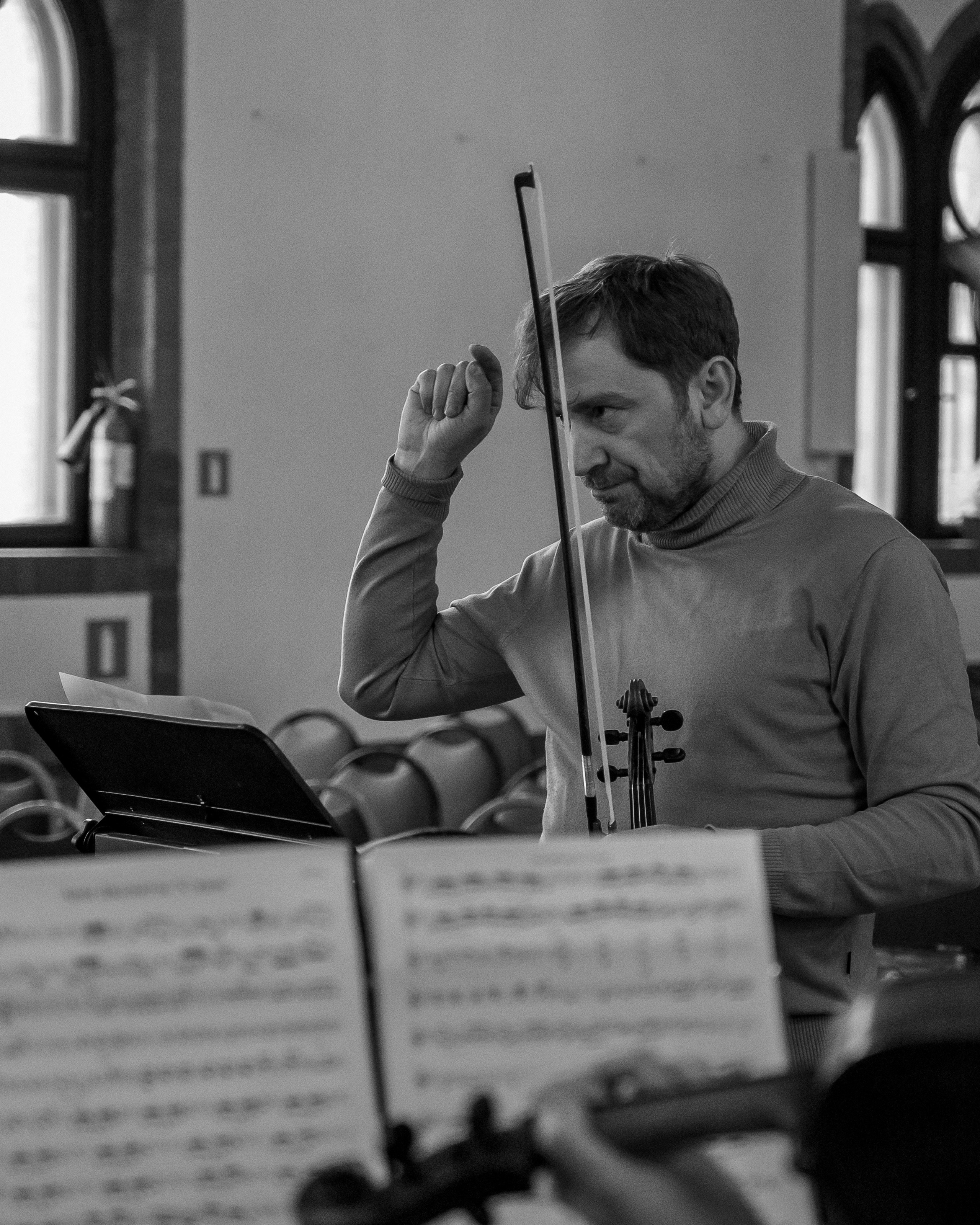 Репортажка репетиции оркестра. Портретный и семейный фотограф Владивосток Андрей Липатов