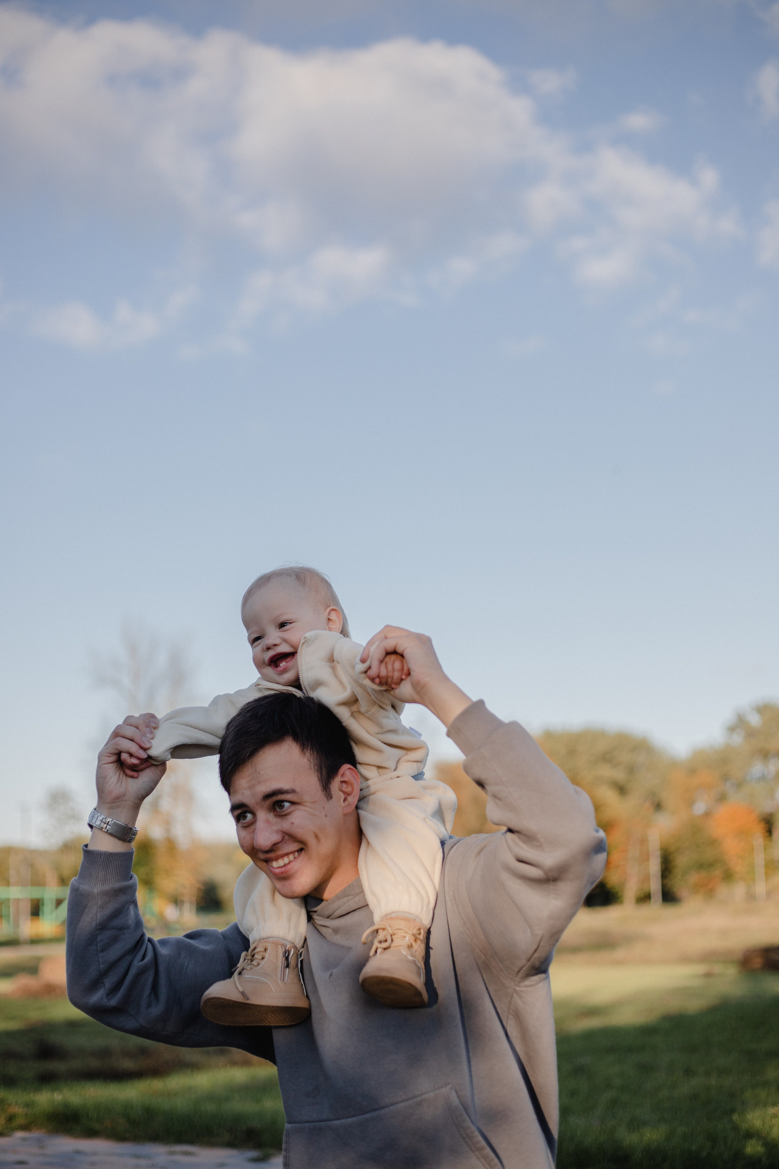 Семейная прогулка в парке