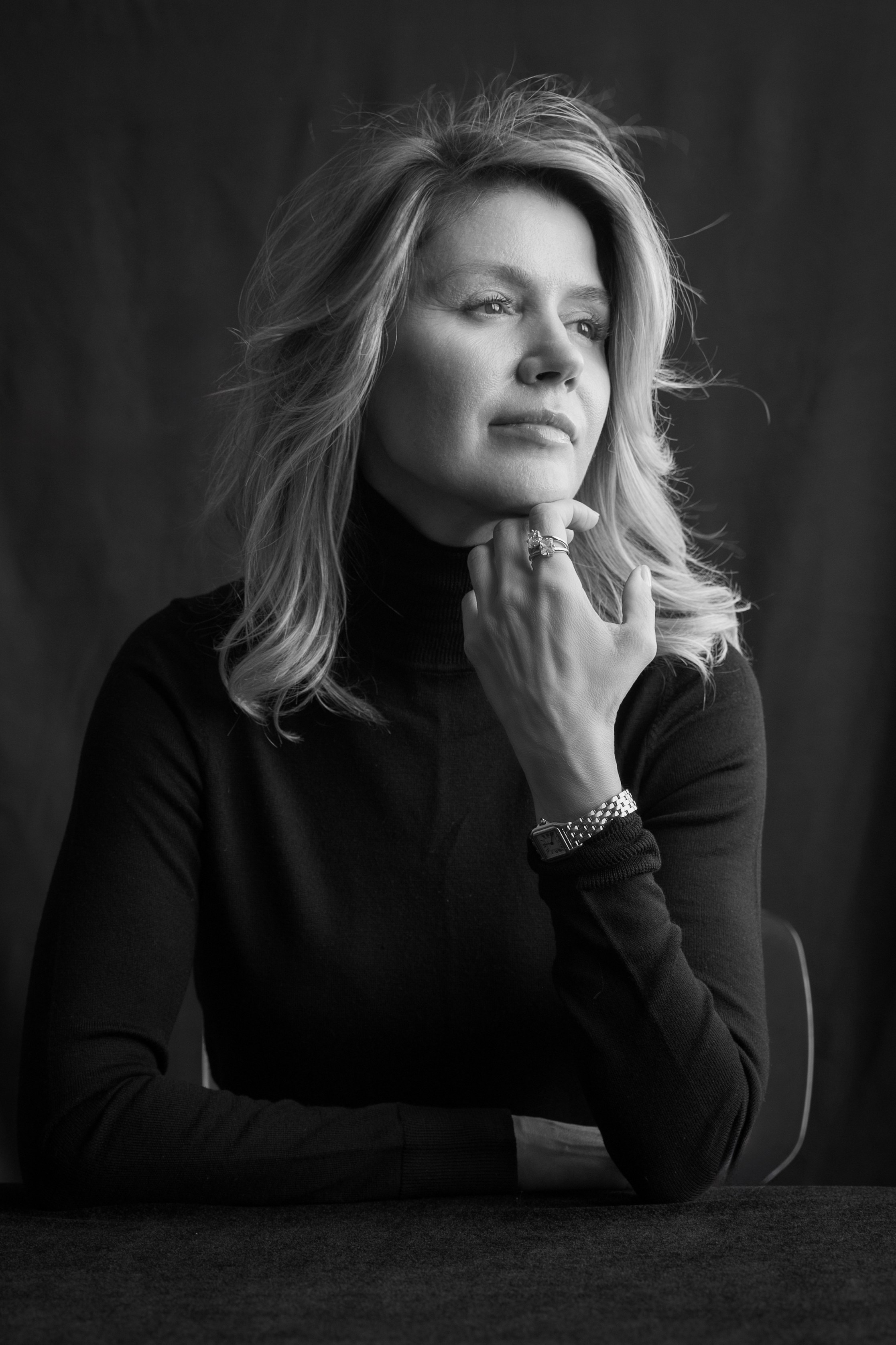 Черно-белая портретная фотосессия. Портретный фотограф в Москве Казьмина Олеся