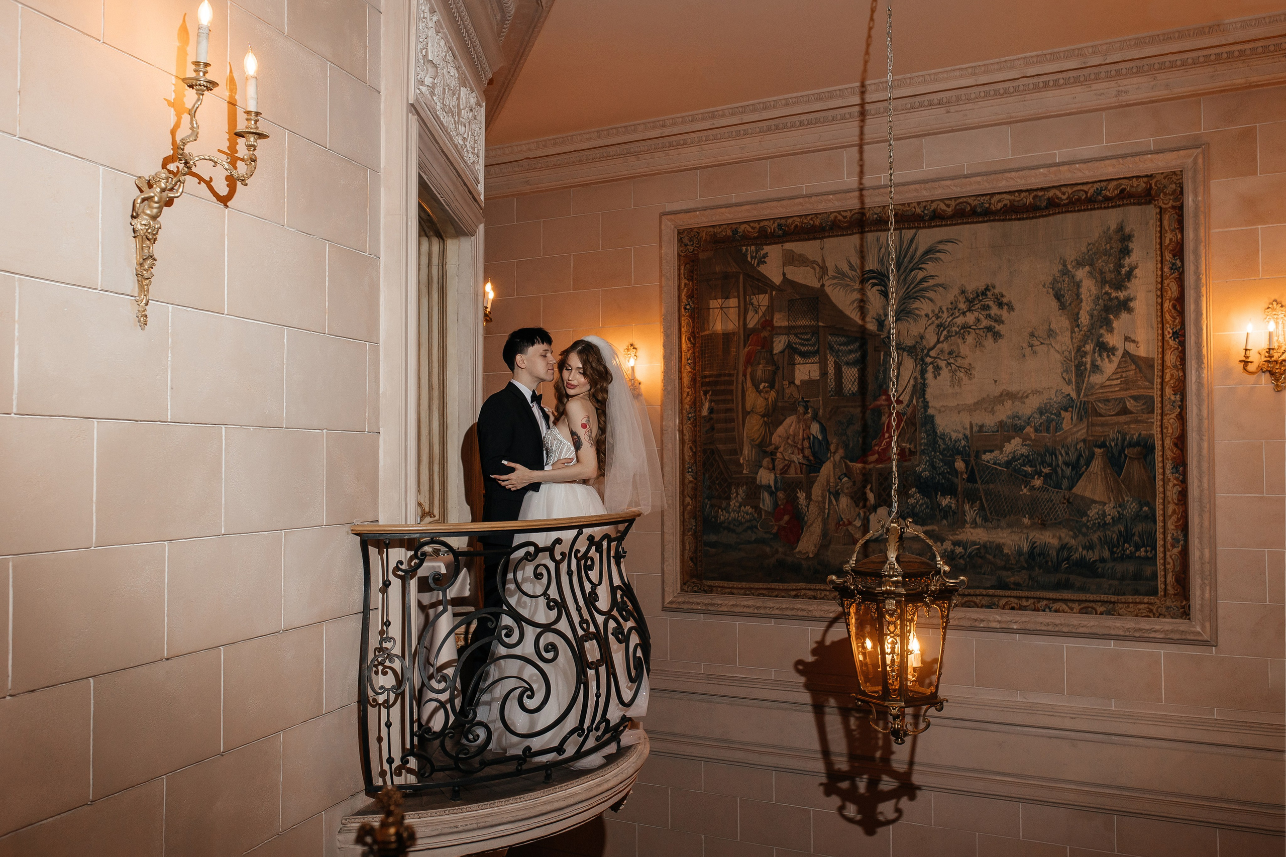 Свадебная фотосессия в ресторане Турандот