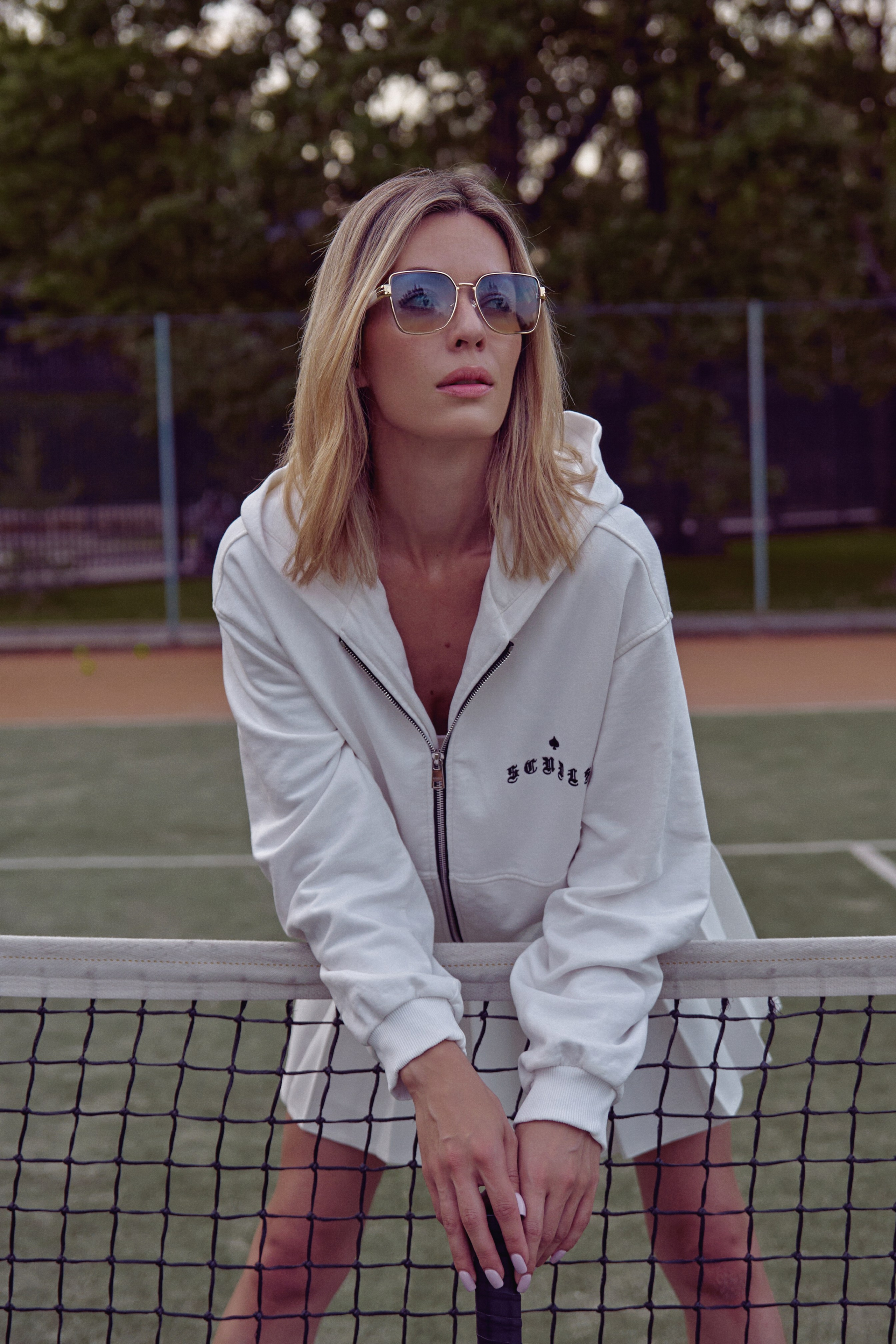 Теннисный корт. Фотограф