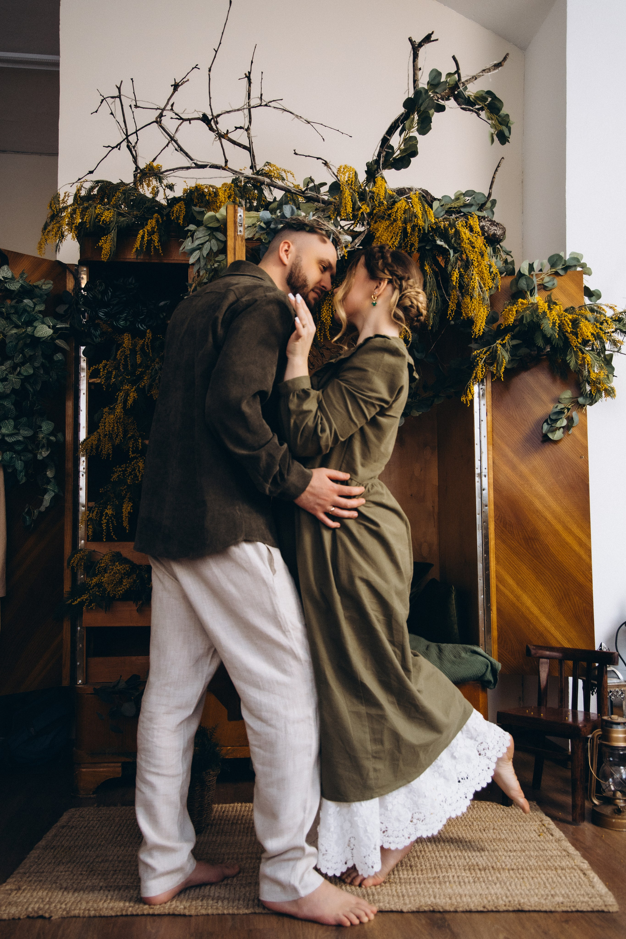 Юлия с семьёй