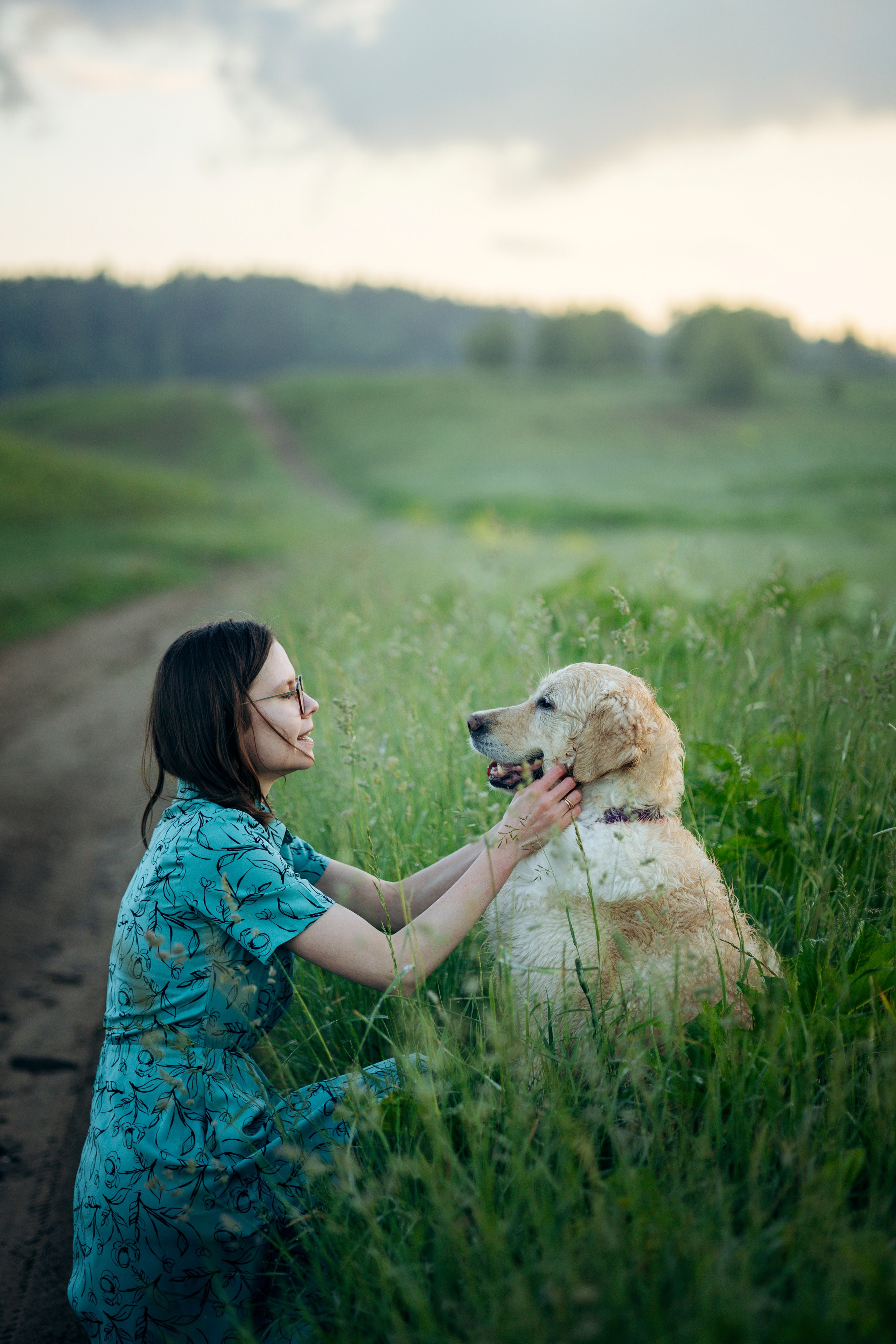 Юля и Руби. Фотограф — Анималист | Санкт-Петербург