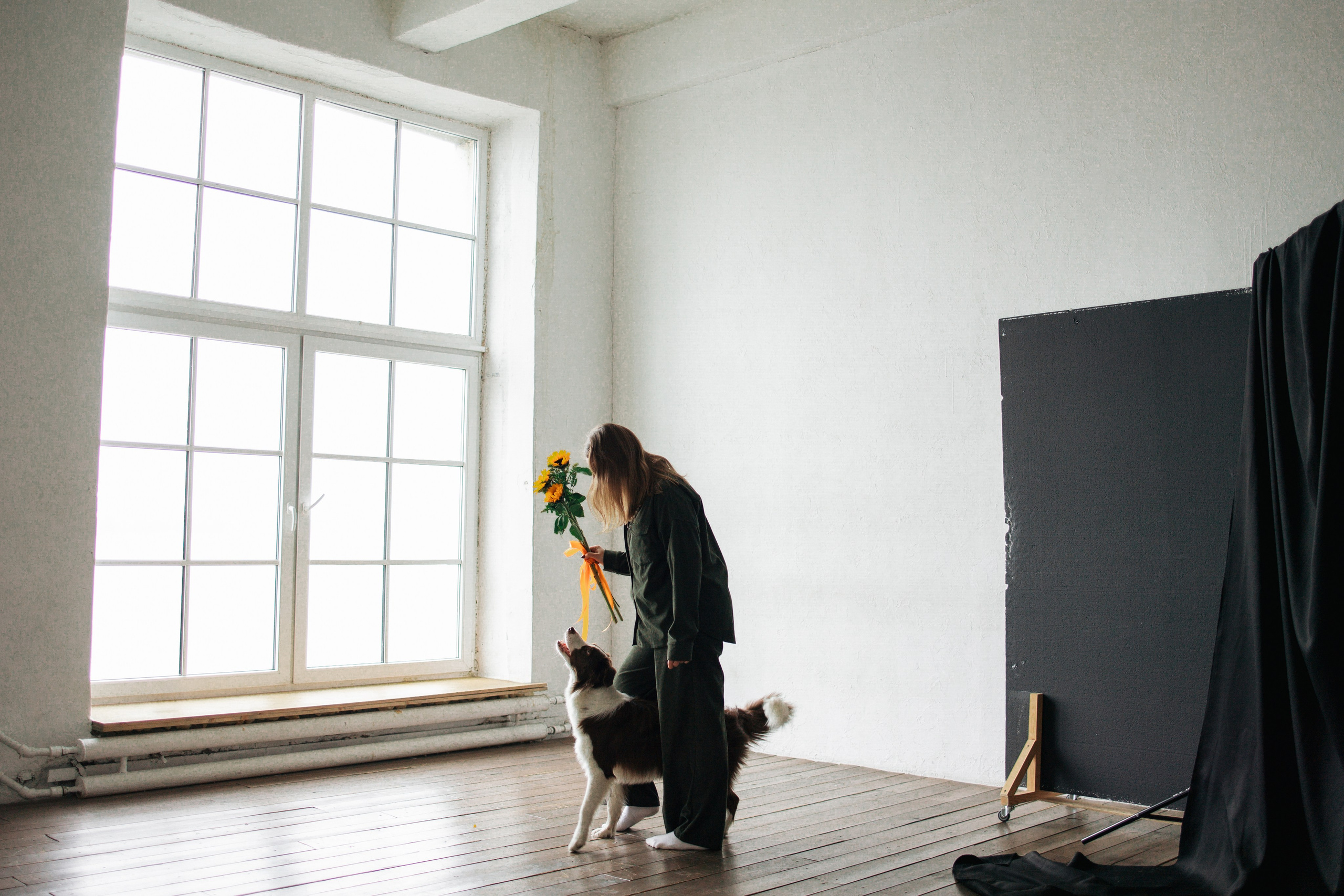 Настя и Симба. Фотограф — Анималист | Санкт-Петербург