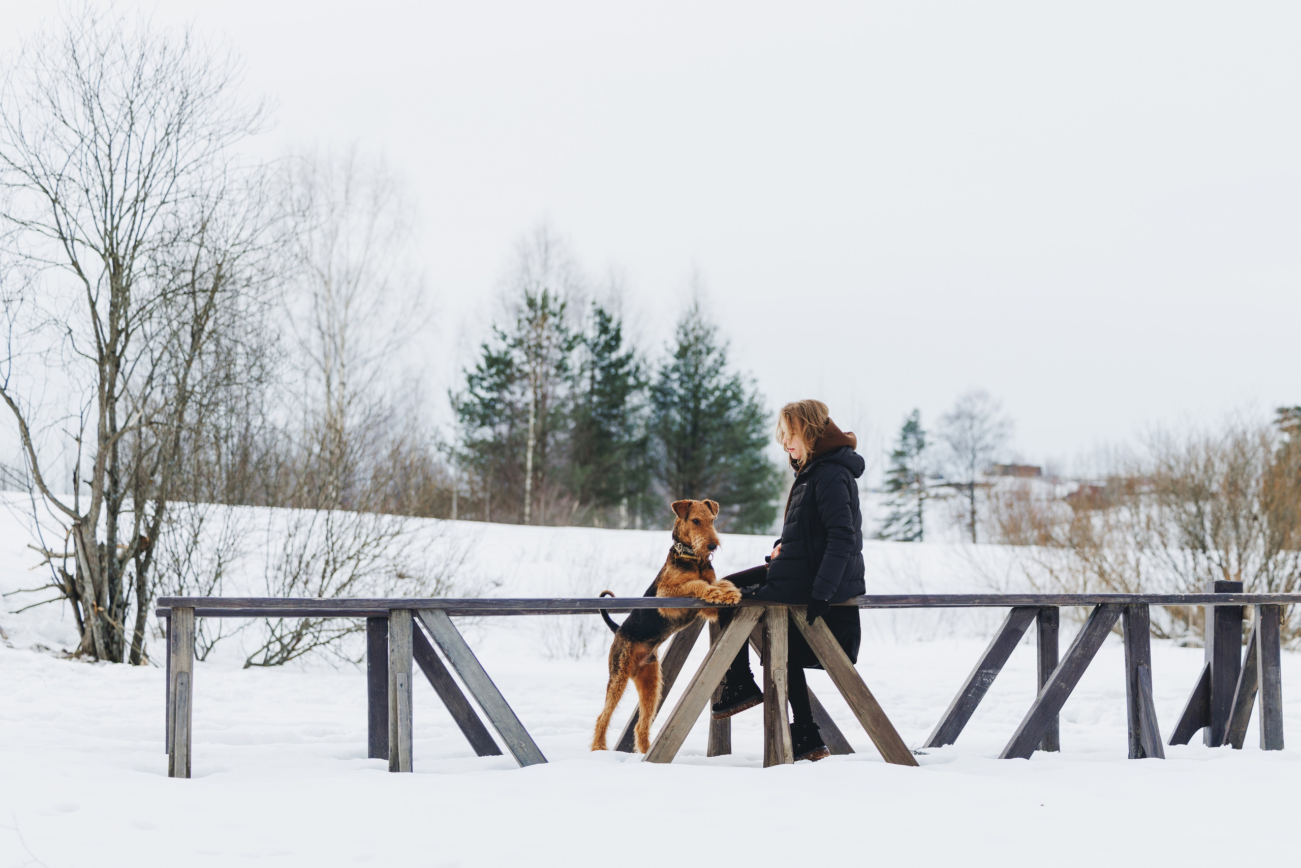 Оля и Хард. Фотограф анималист Осипчикова Мария