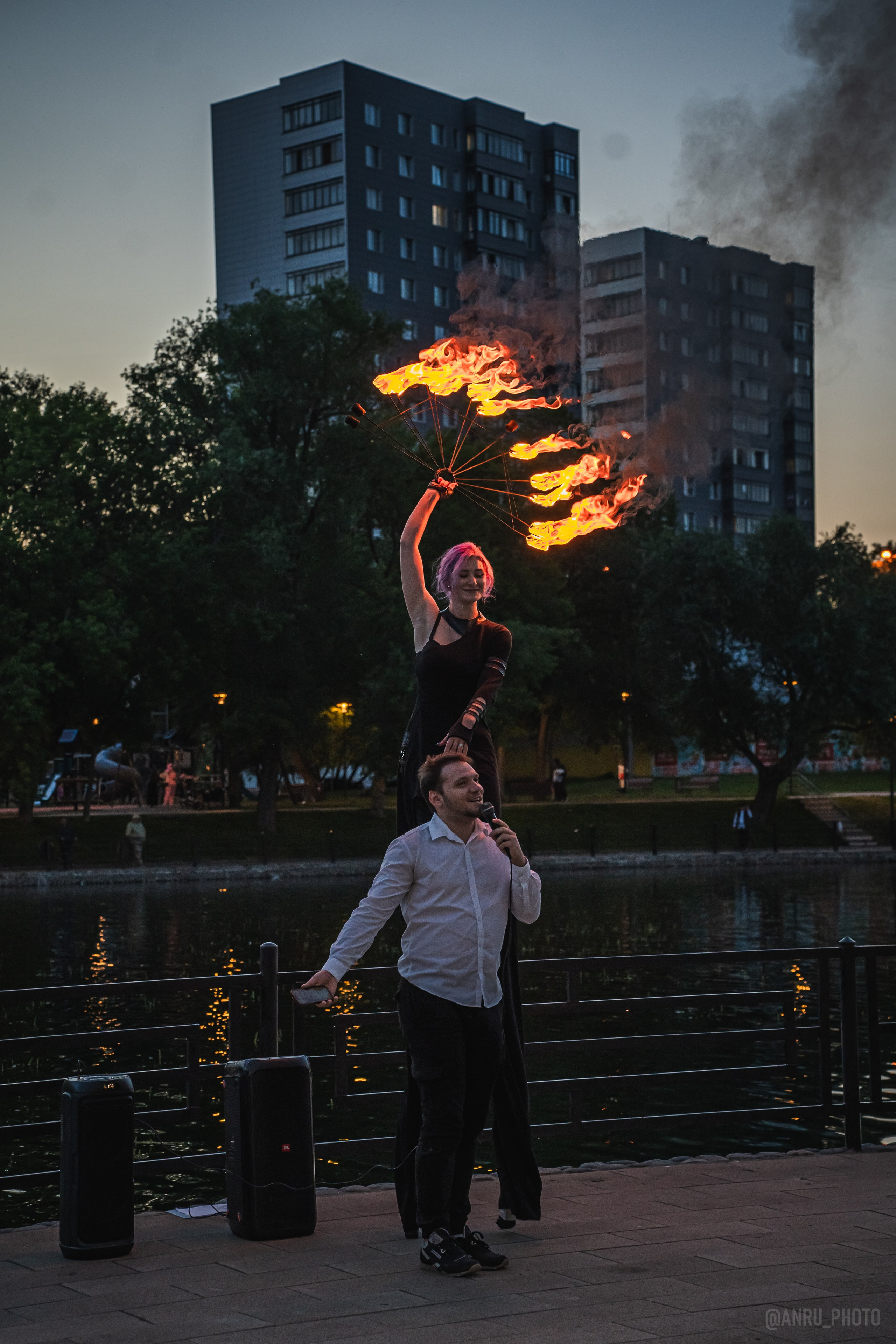 «FIRE FAMILY» Фаершоу. Репортажный фотограф Анастасия Рубцова