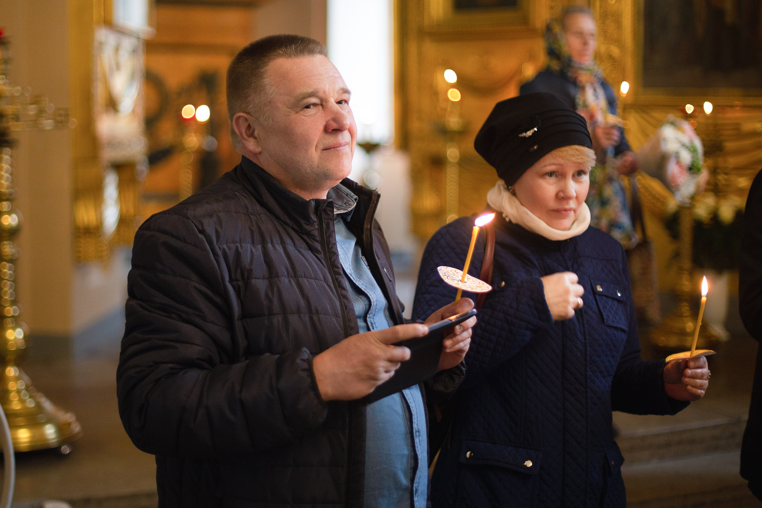 Крещение Ксении в Спасо-Преображенском соборе. Фотограф Анастасия Малеева