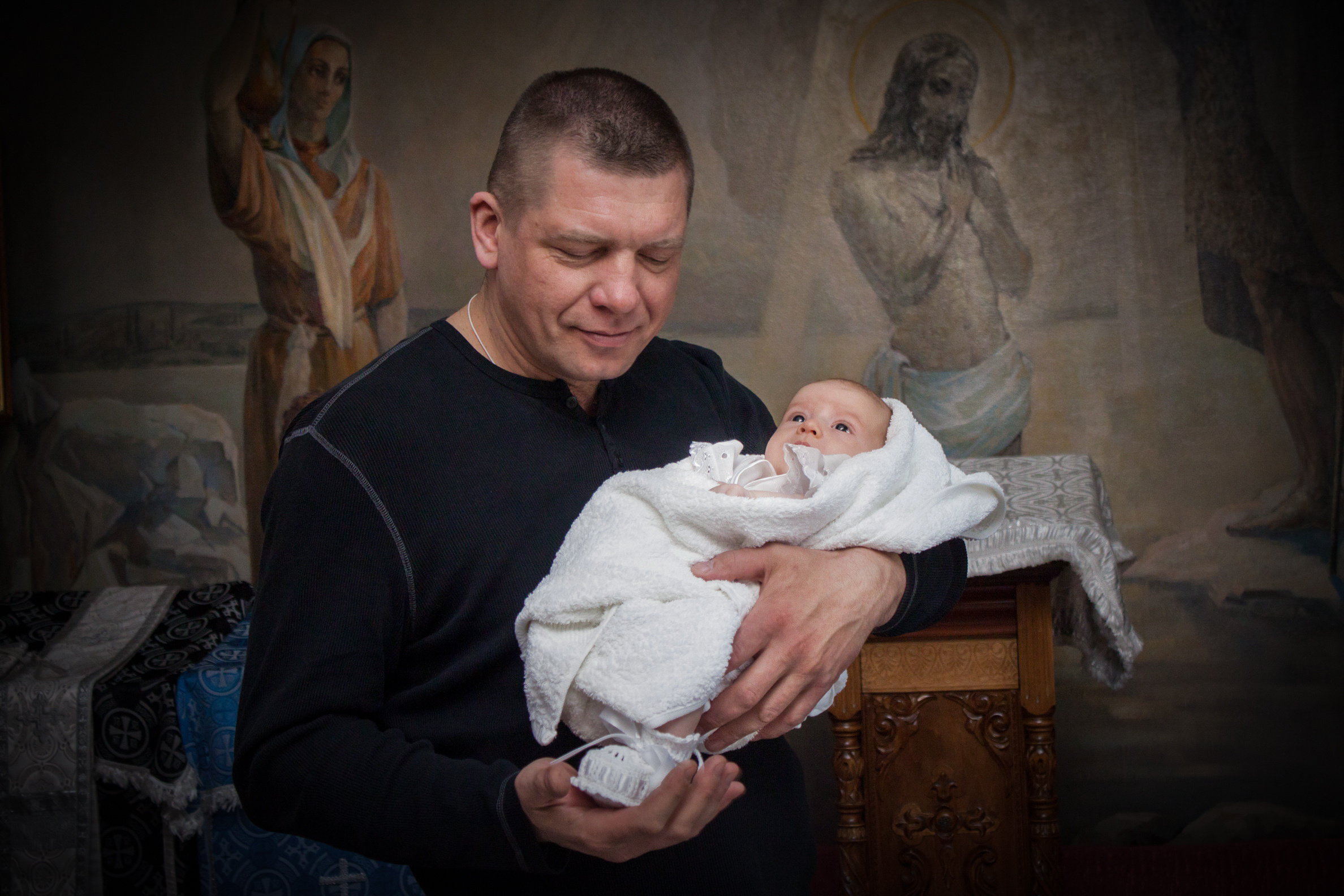 Таинство крещения. Фотограф Мария Пирович