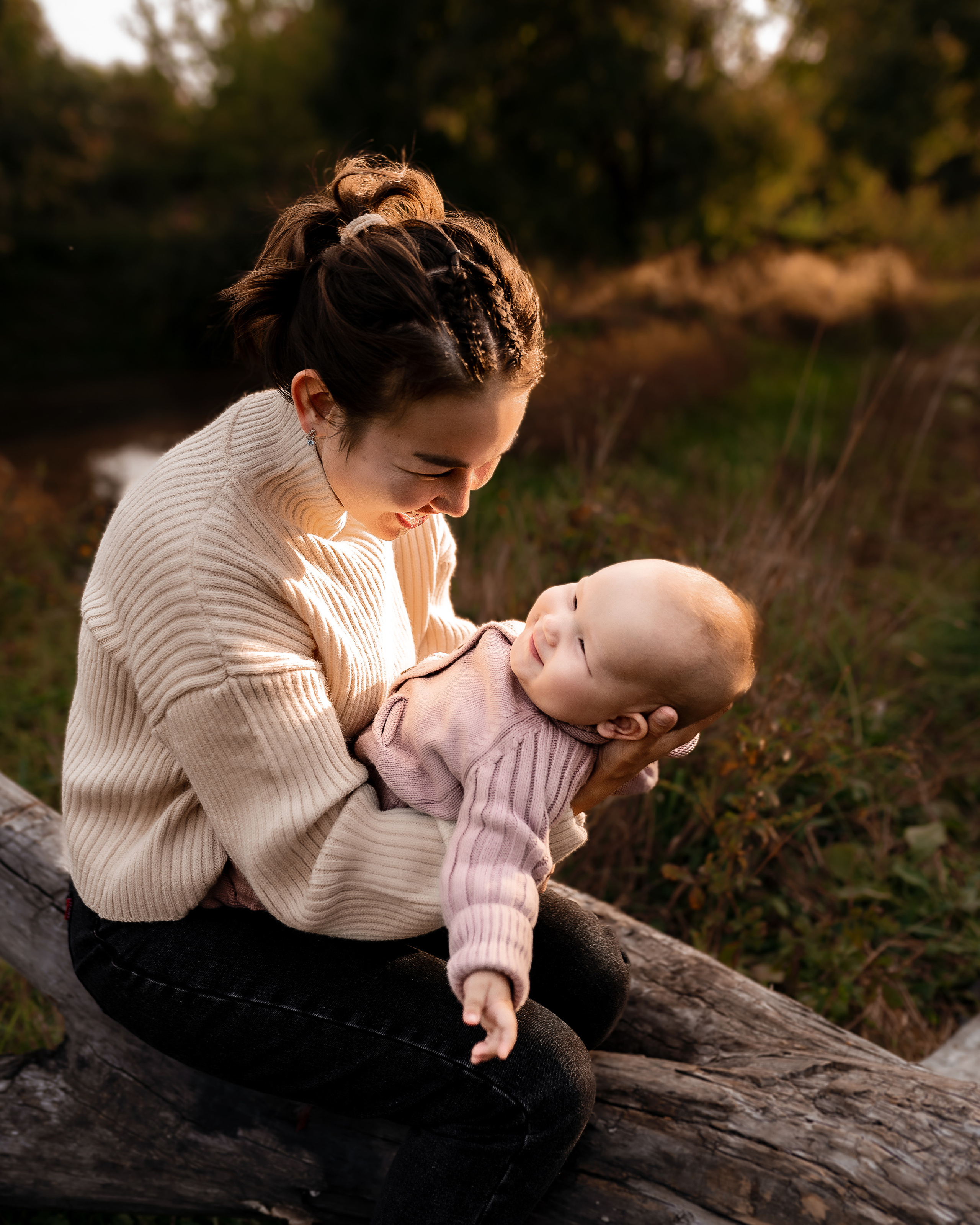 Екатерина и малышка Вика. Фотограф г. Хабаровск