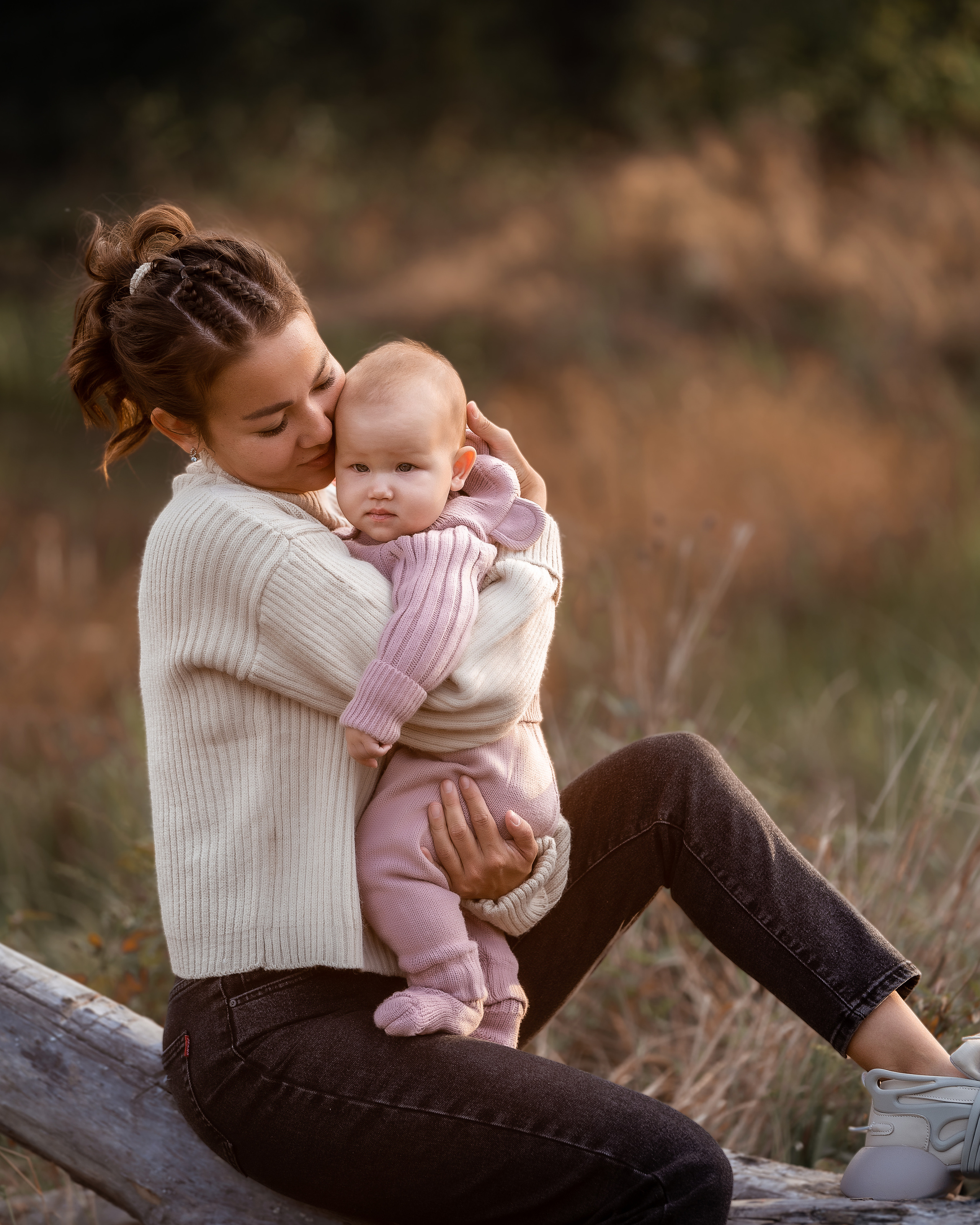Екатерина и малышка Вика. Фотограф г. Хабаровск