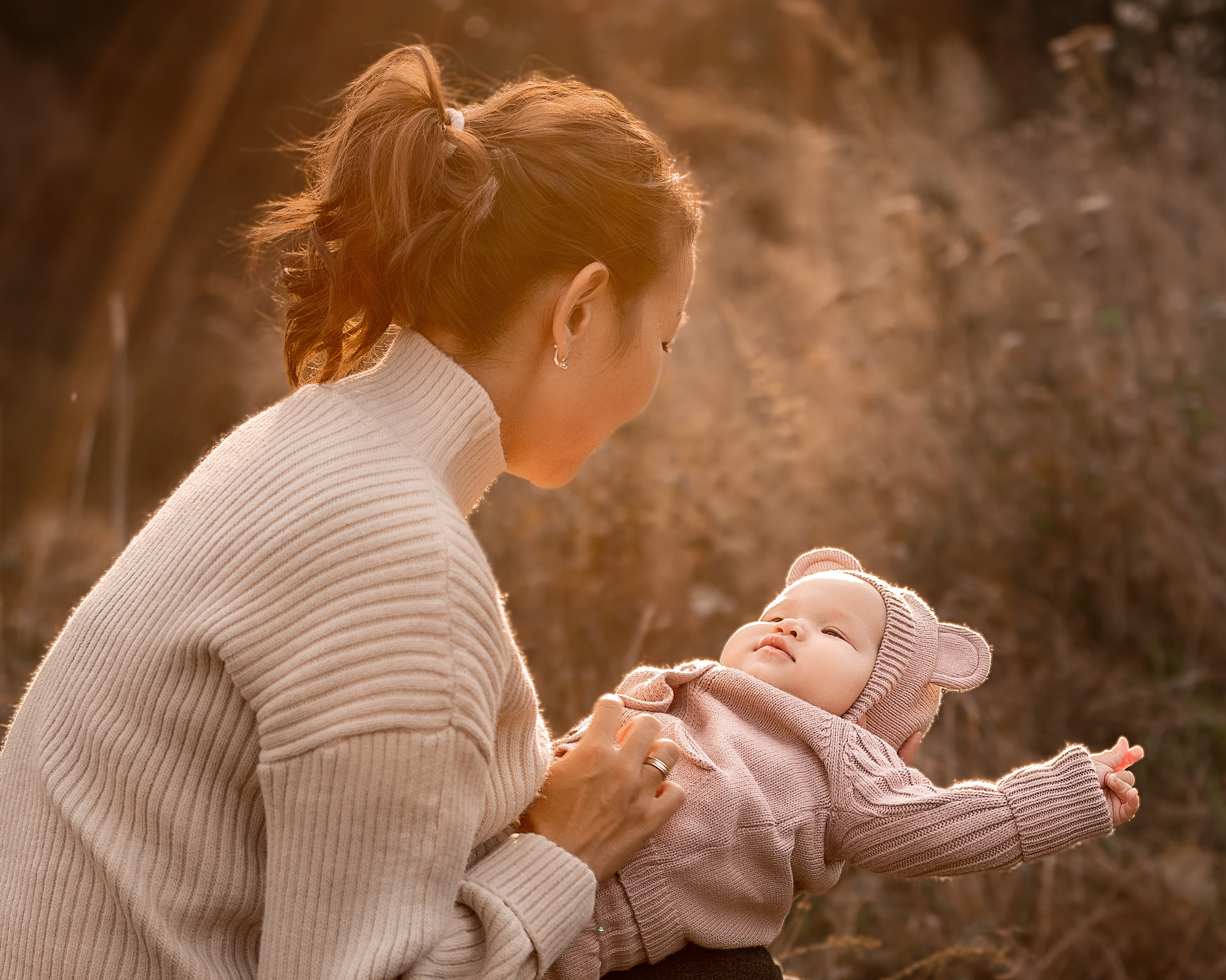 Екатерина и малышка Вика. Фотограф г. Хабаровск
