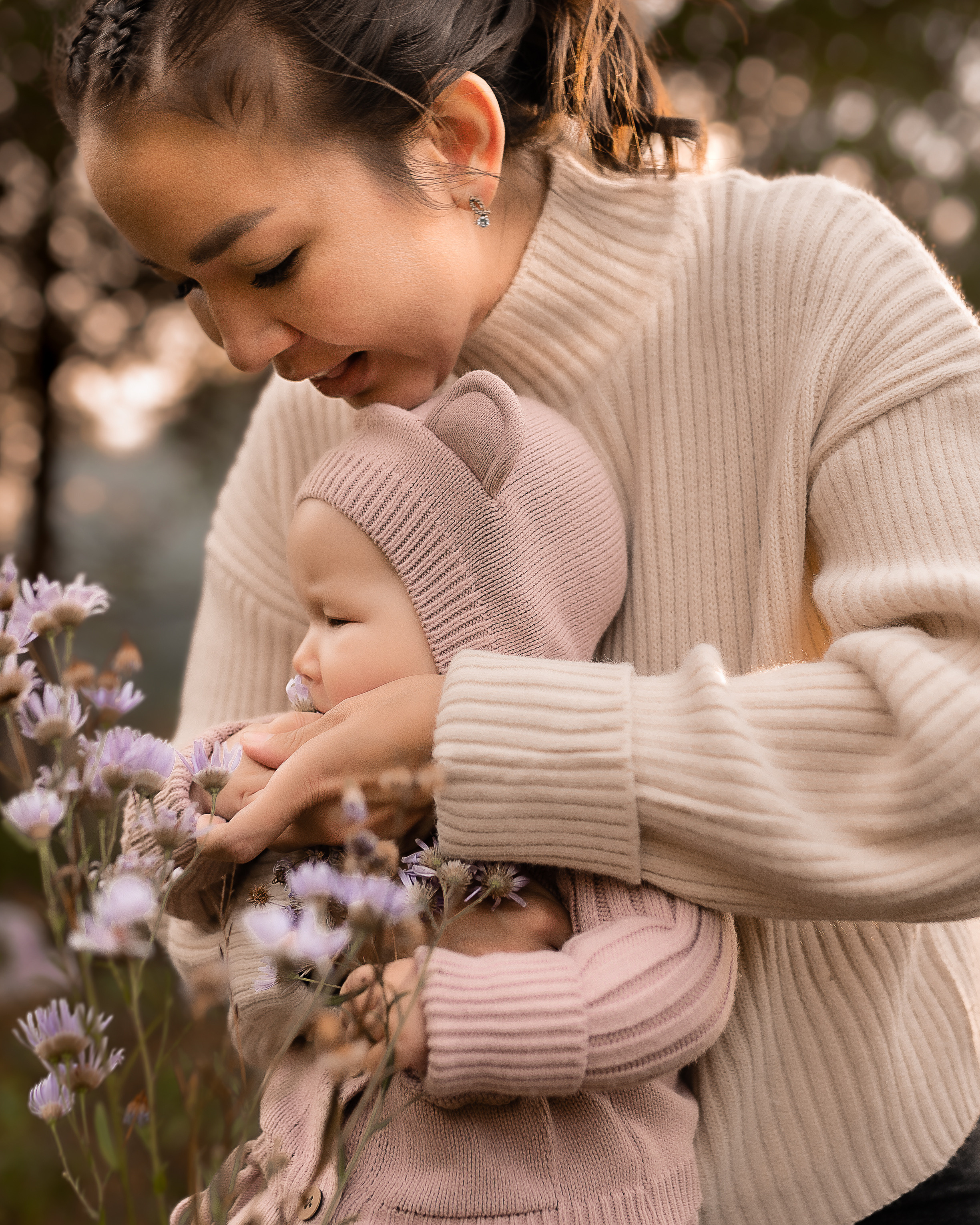 Екатерина и малышка Вика. Фотограф г. Хабаровск