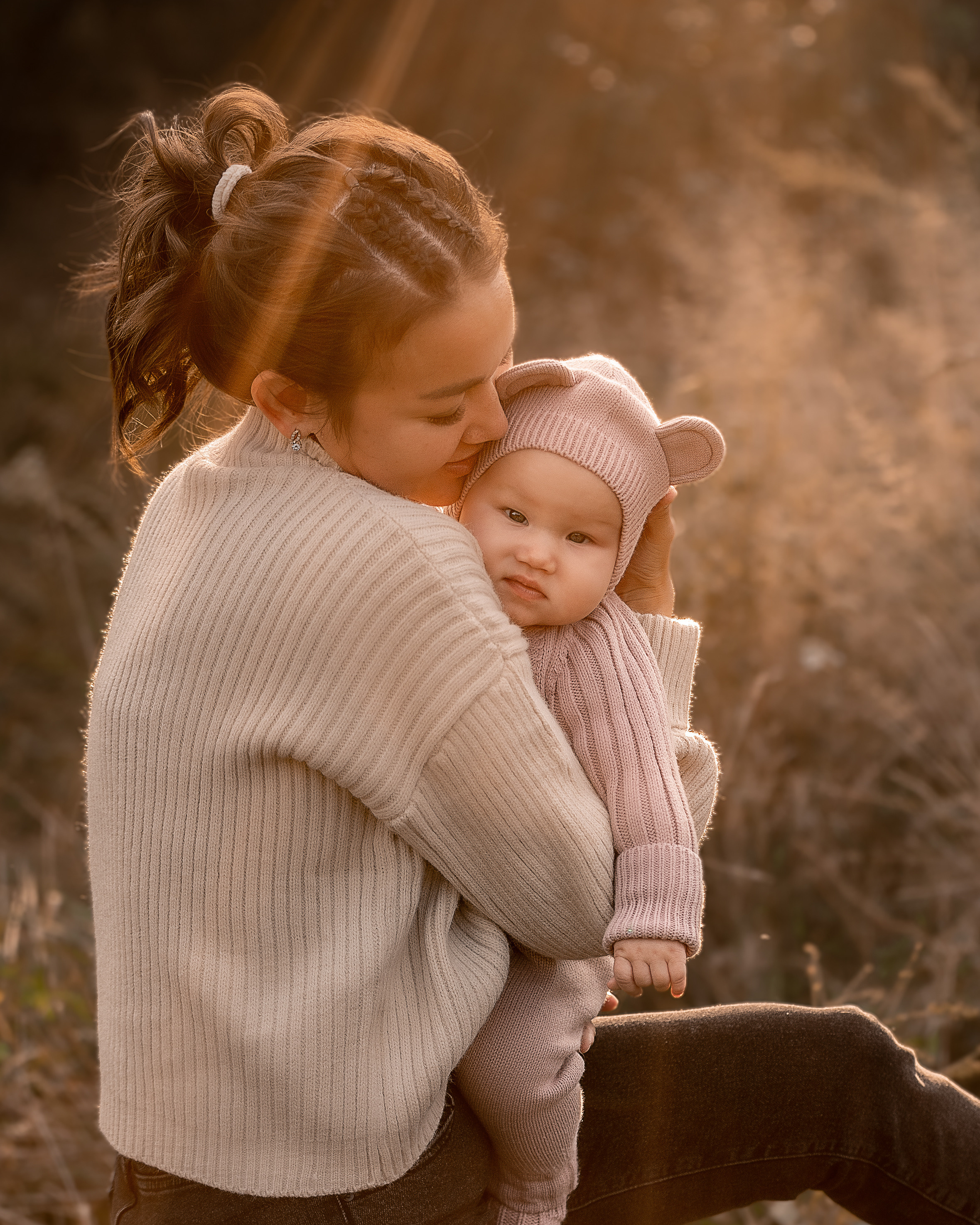 Екатерина и малышка Вика. Фотограф г. Хабаровск
