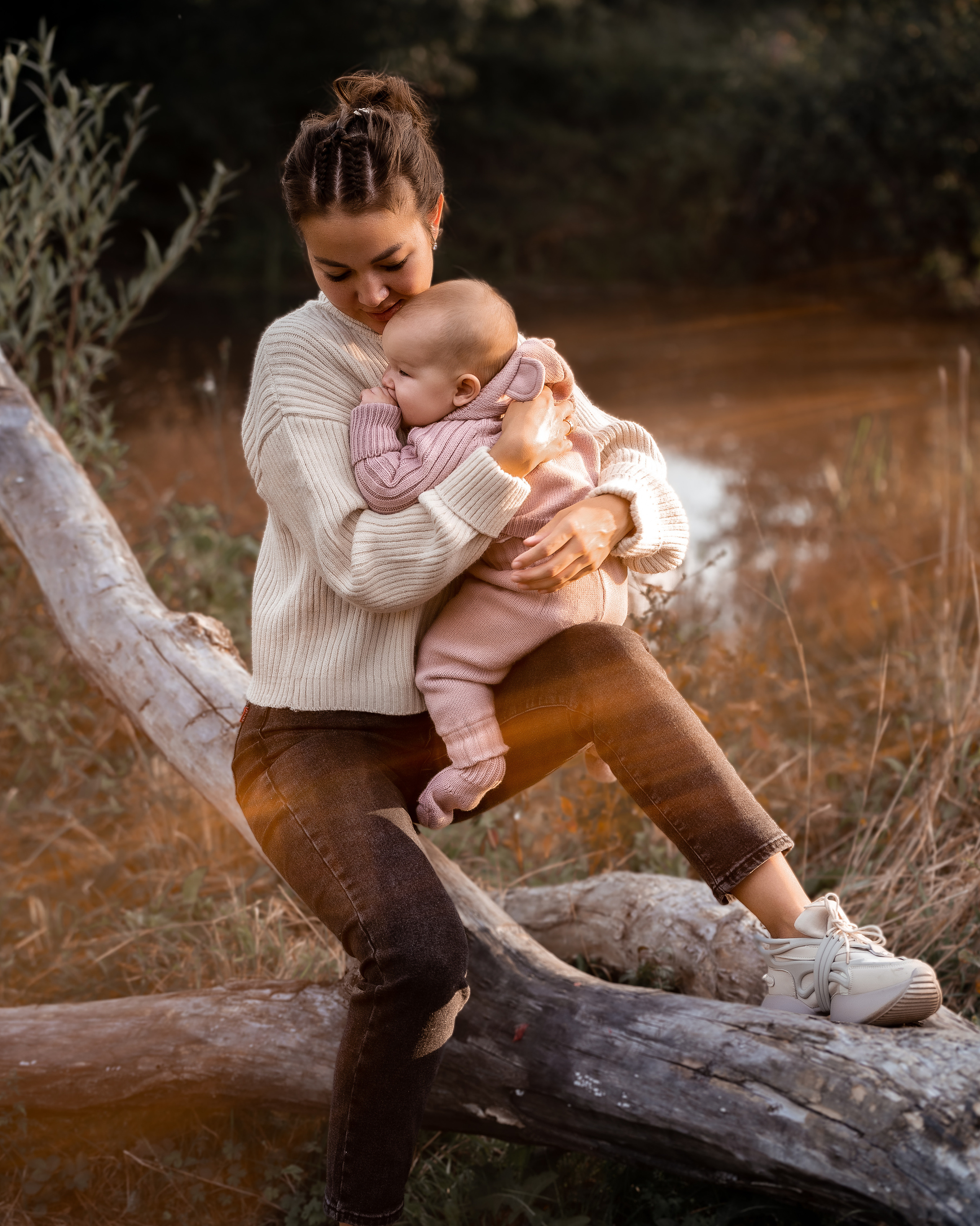 Екатерина и малышка Вика. Фотограф г. Хабаровск