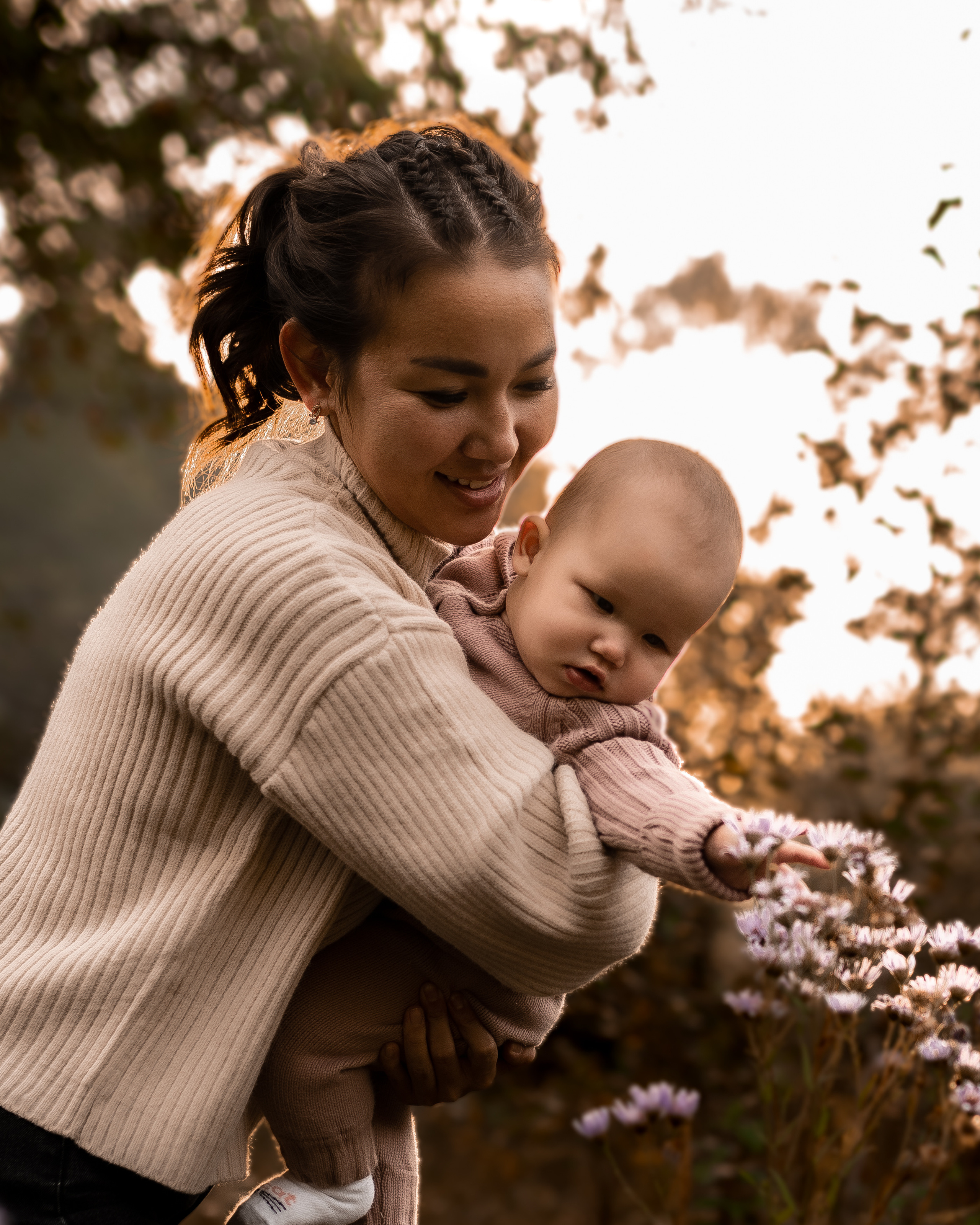 Екатерина и малышка Вика. Фотограф г. Хабаровск