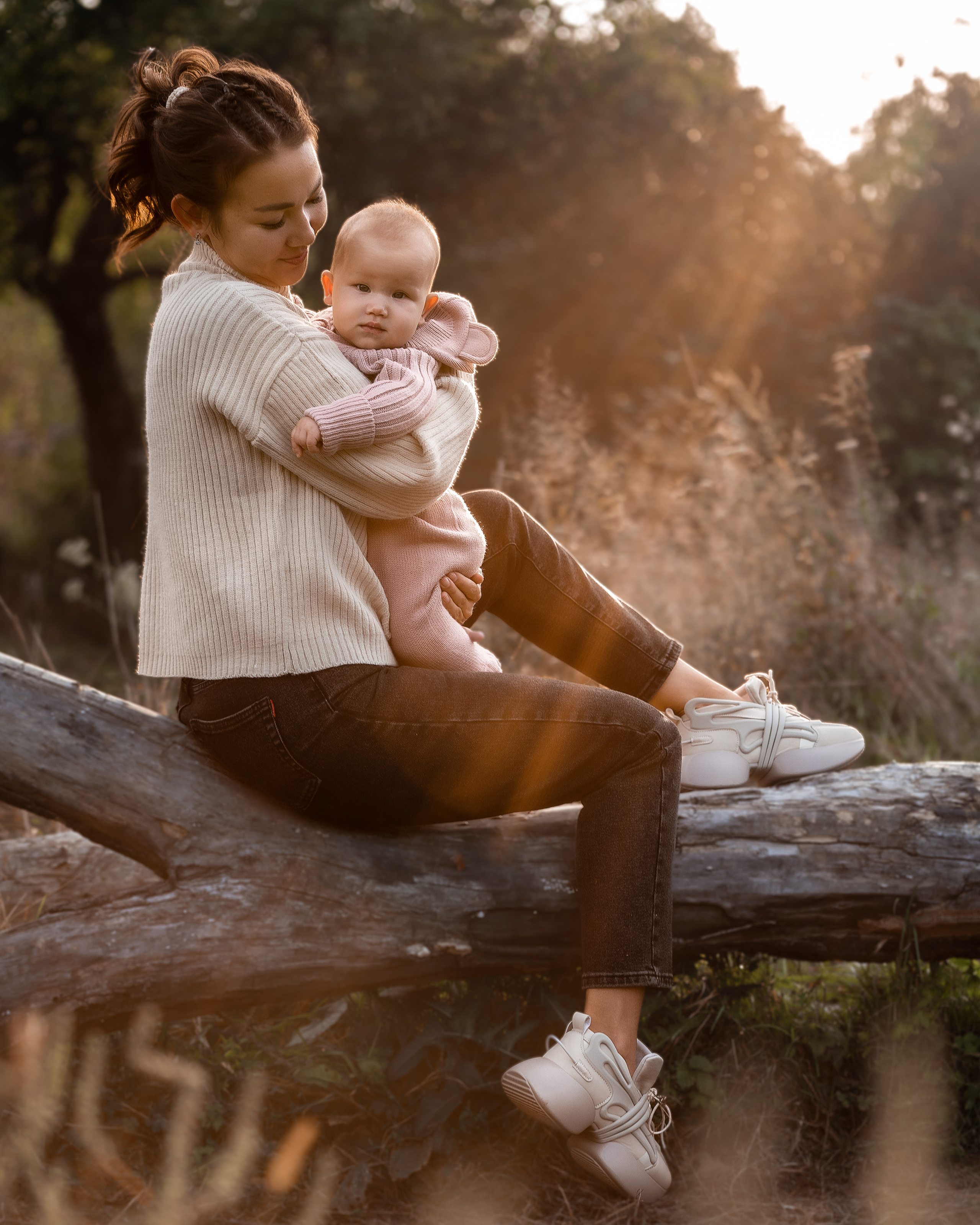 Екатерина и малышка Вика. Фотограф г. Хабаровск