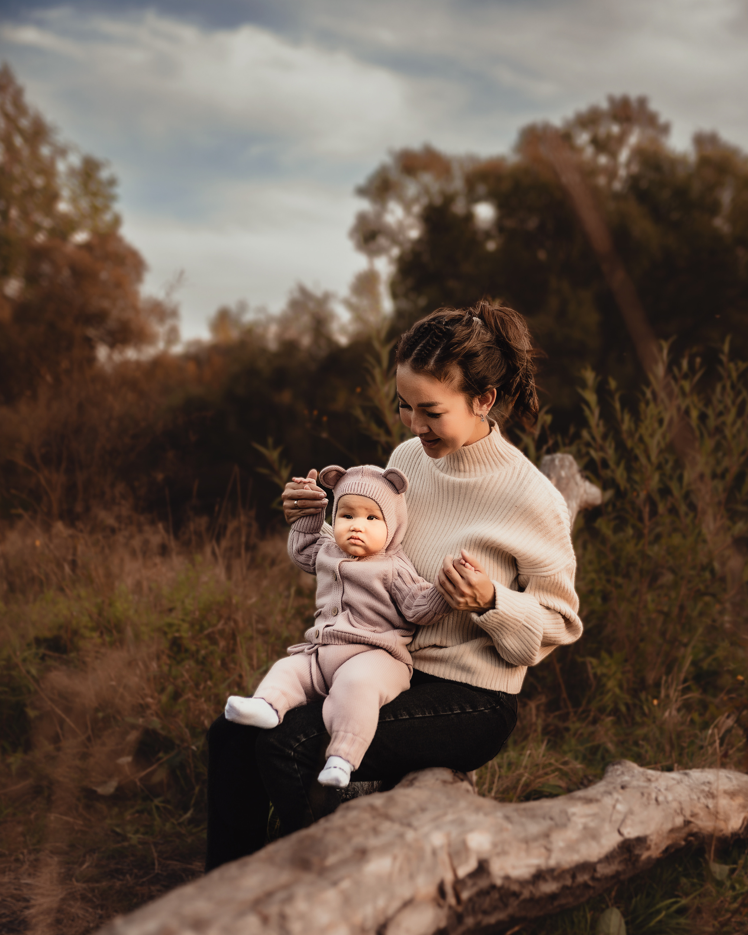 Екатерина и малышка Вика. Фотограф г. Хабаровск