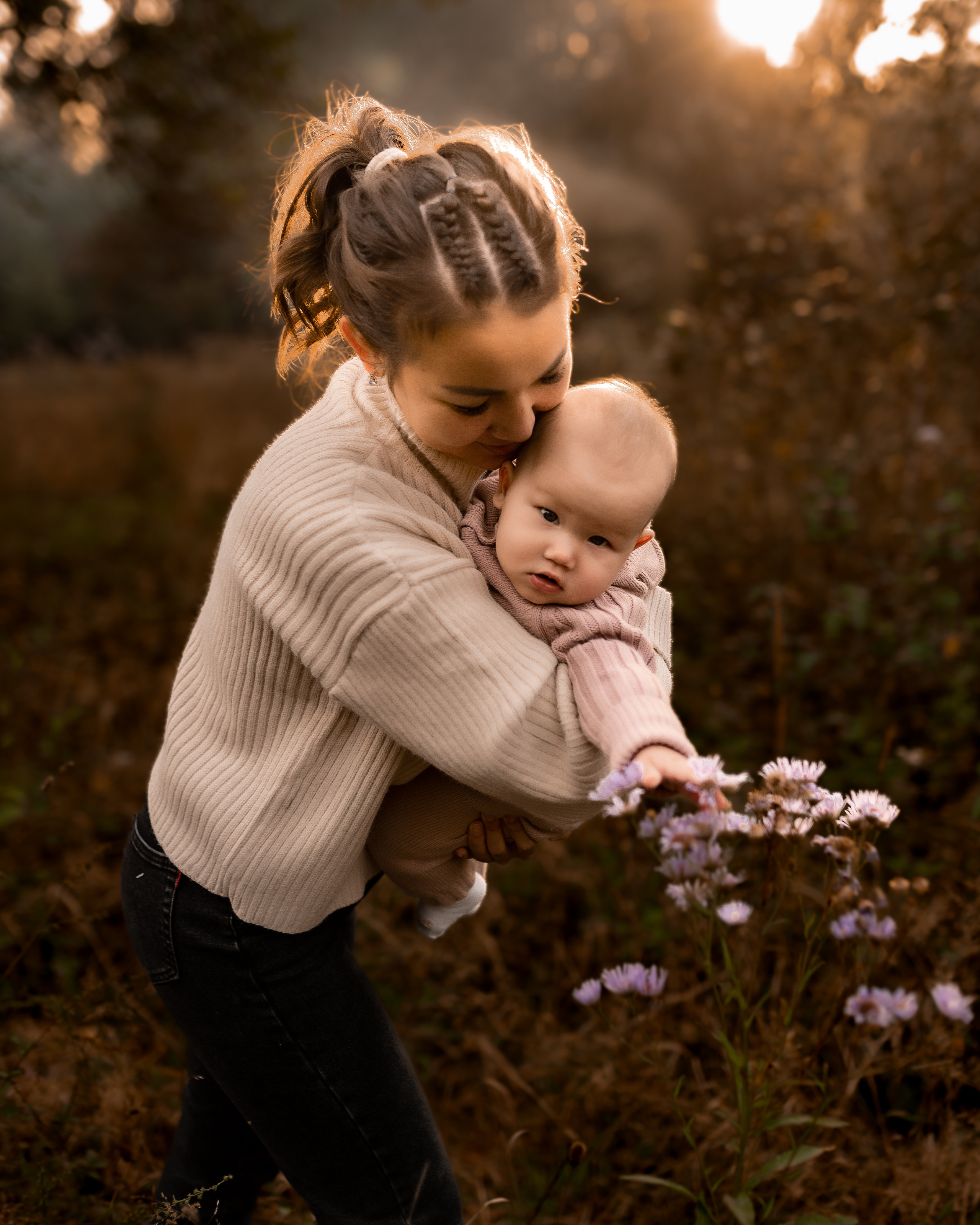 Екатерина и малышка Вика. Фотограф г. Хабаровск