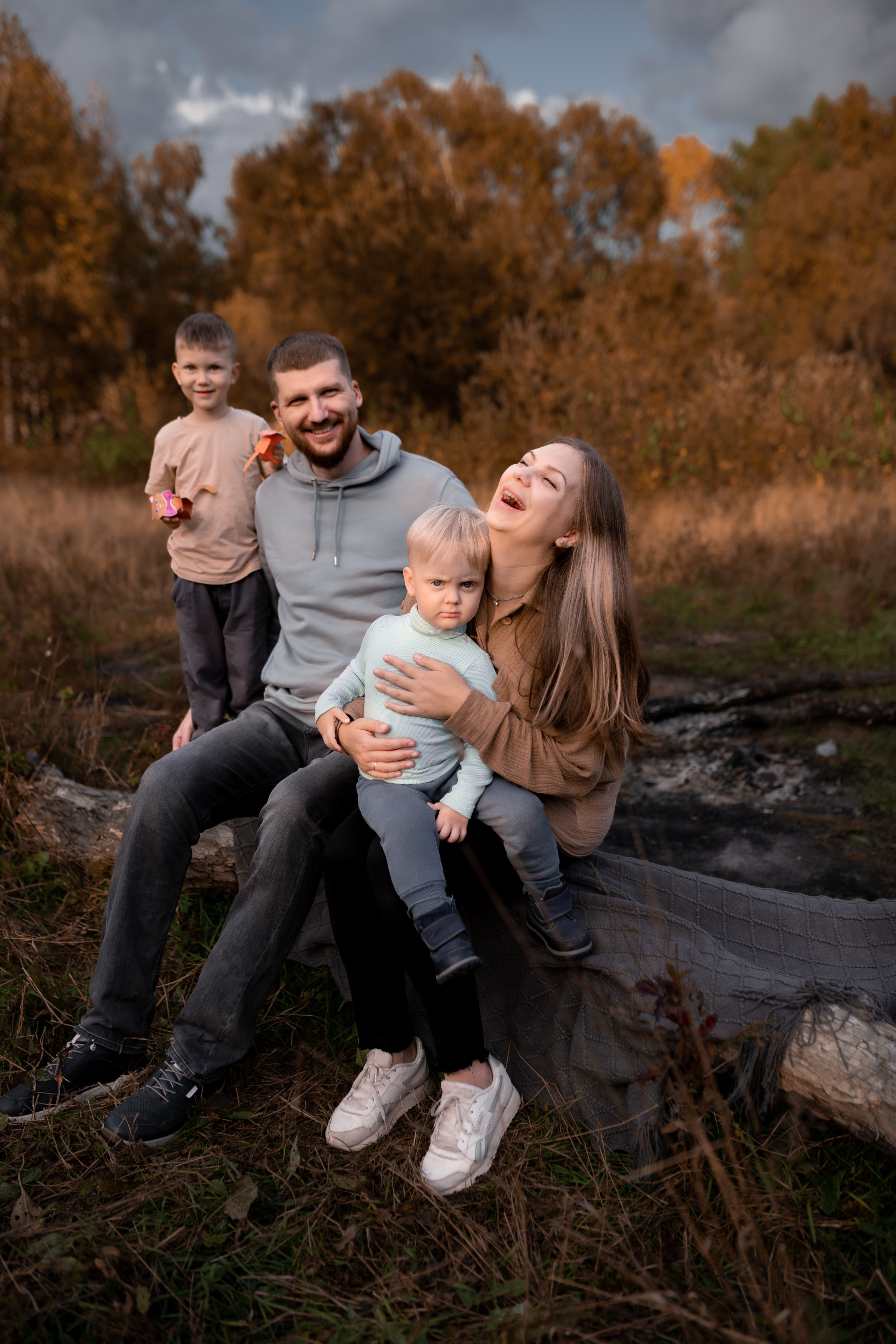 Виктория, Алексей, Ваня и Дима. Фотограф г. Хабаровск