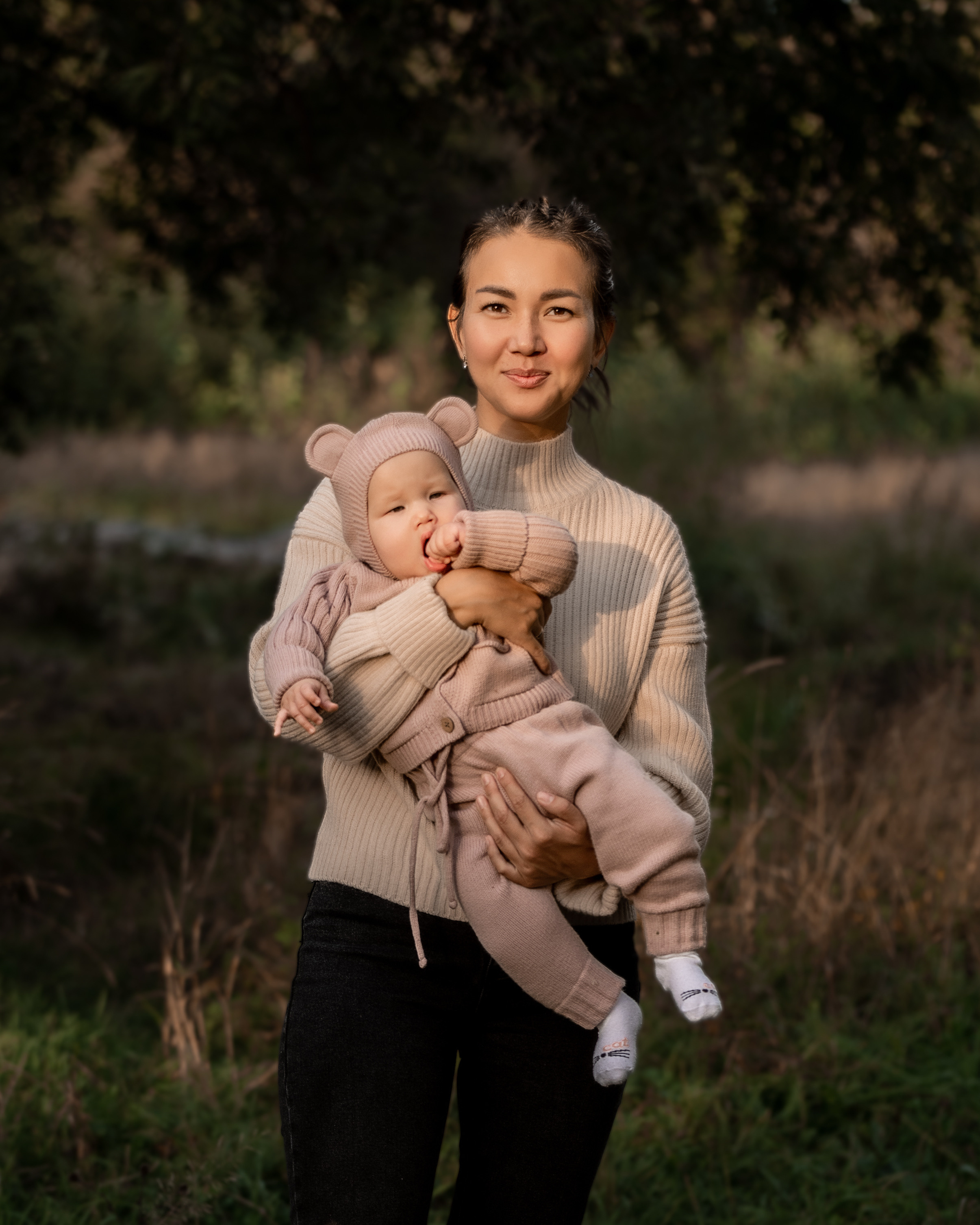 Екатерина и малышка Вика. Фотограф г. Хабаровск