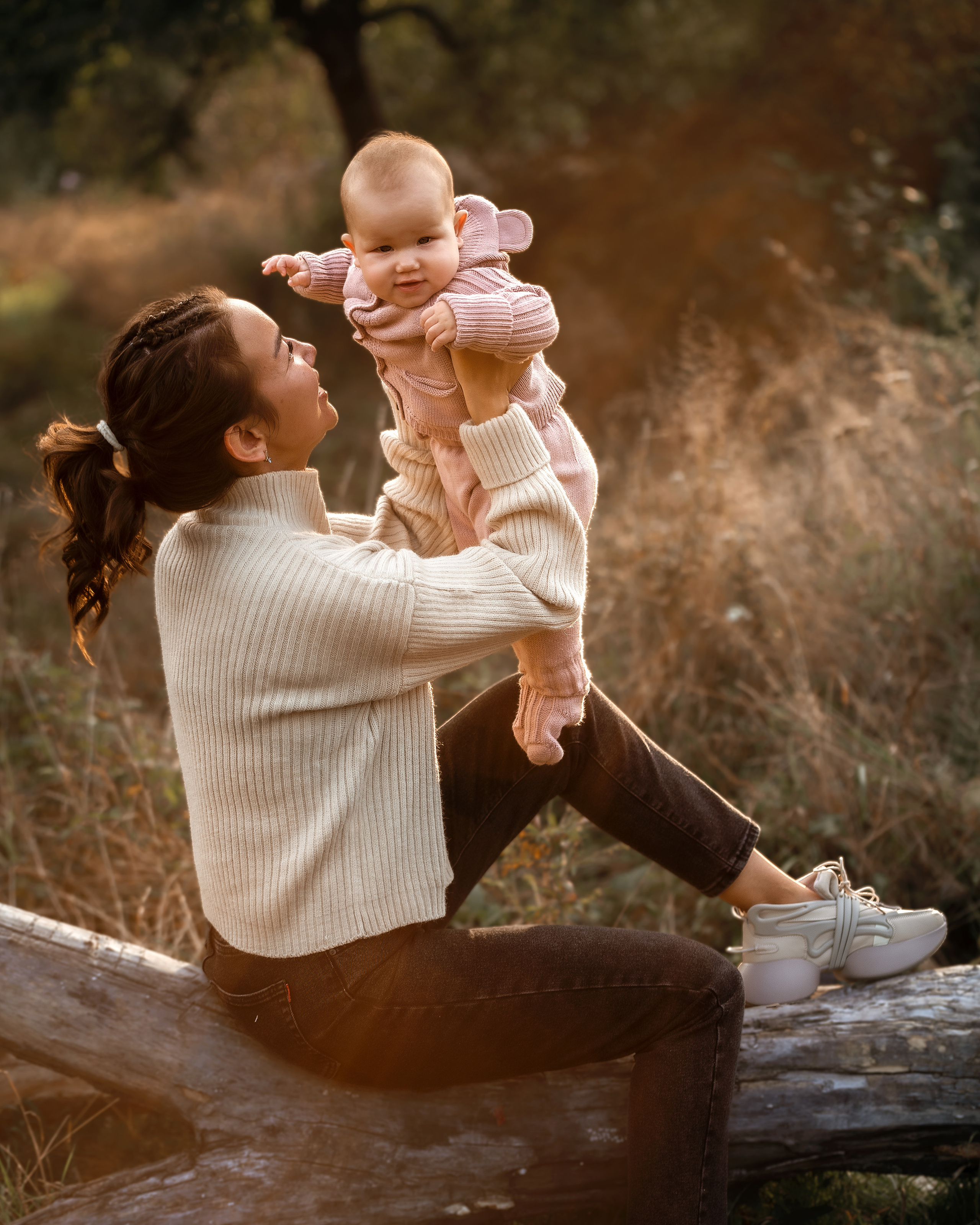 Екатерина и малышка Вика. Фотограф г. Хабаровск