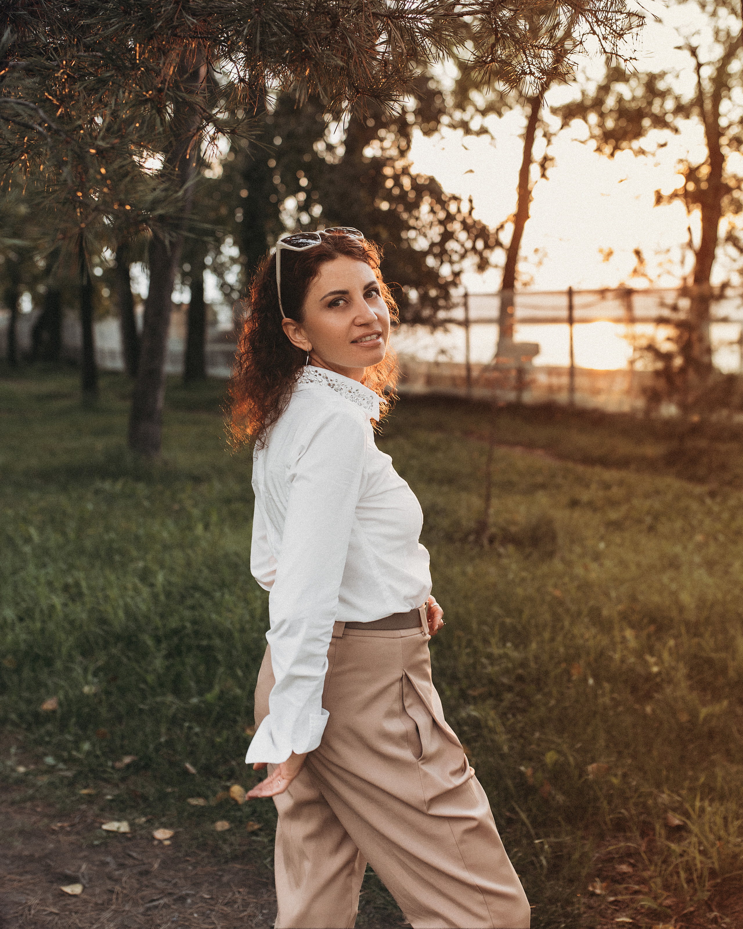 Ольга в парке. Фотограф г. Хабаровск