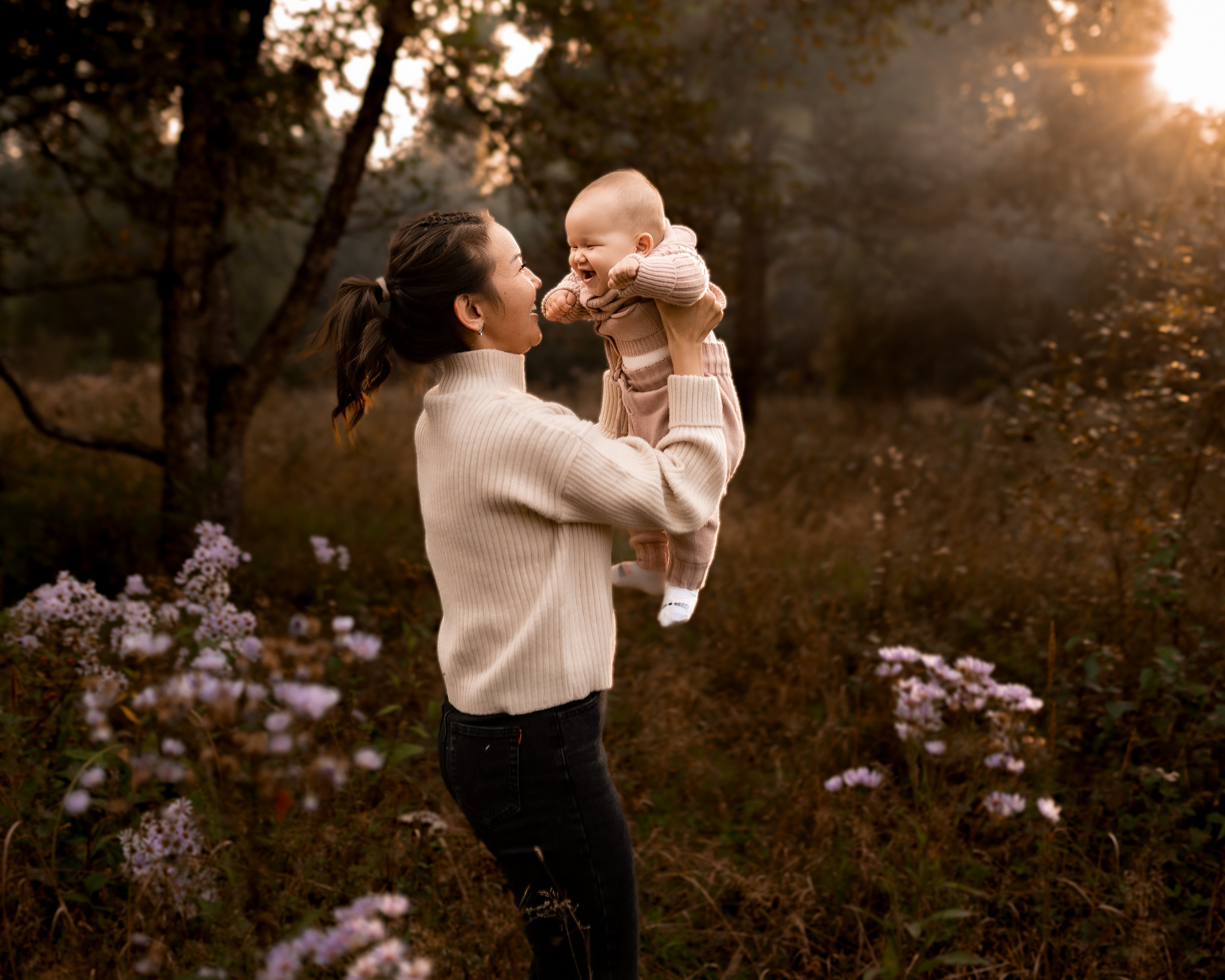 Екатерина и малышка Вика. Фотограф г. Хабаровск
