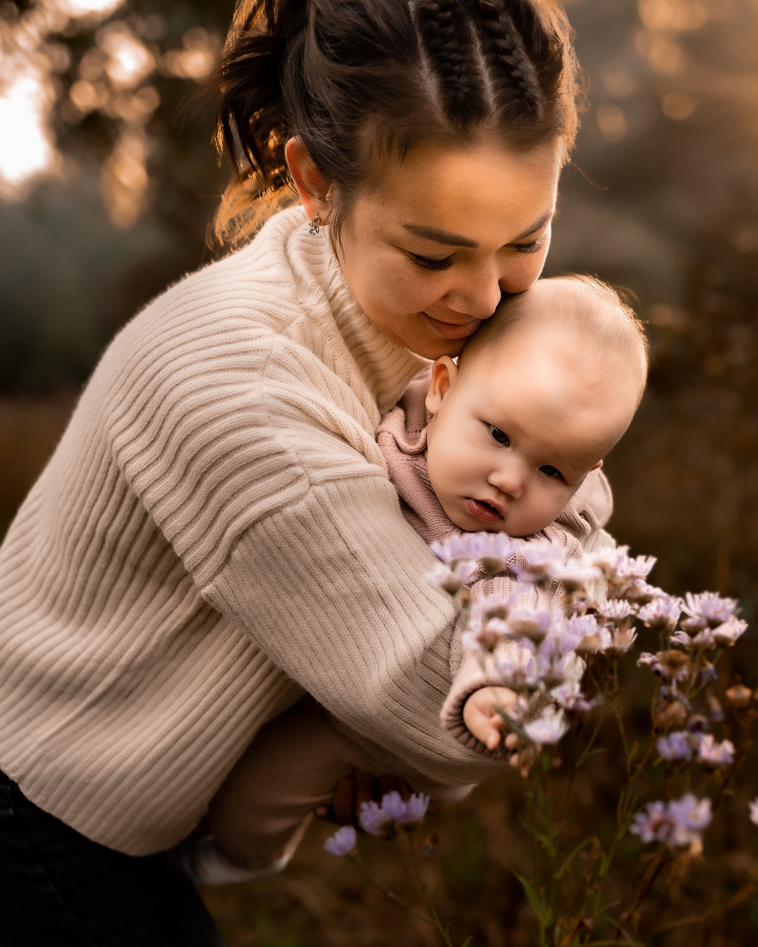 Екатерина и малышка Вика. Фотограф г. Хабаровск