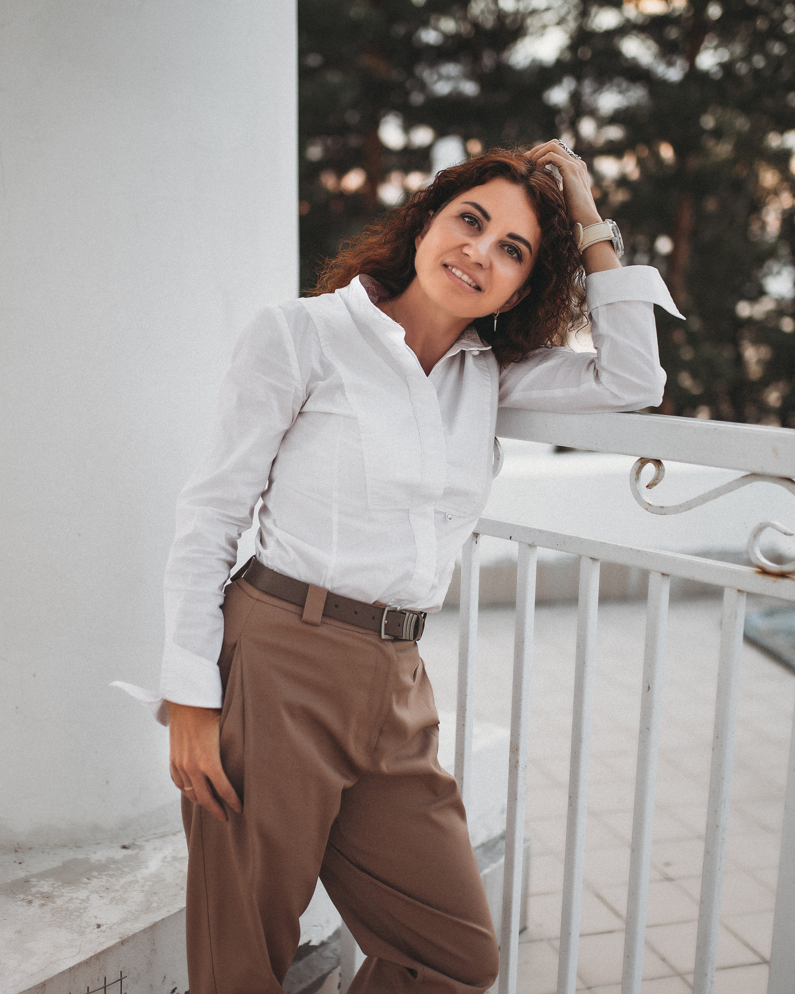 Ольга в парке. Фотограф г. Хабаровск