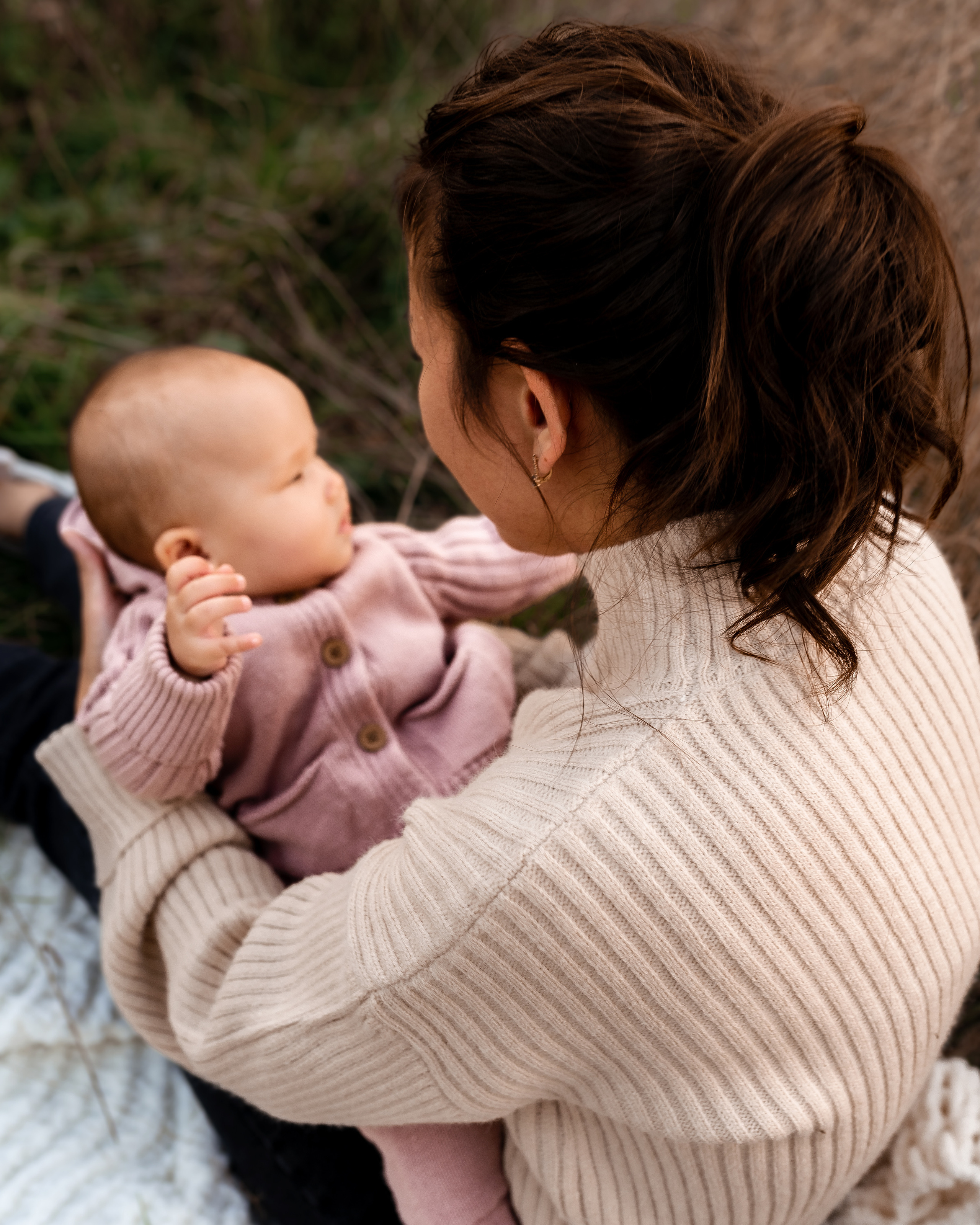 Екатерина и малышка Вика. Фотограф г. Хабаровск