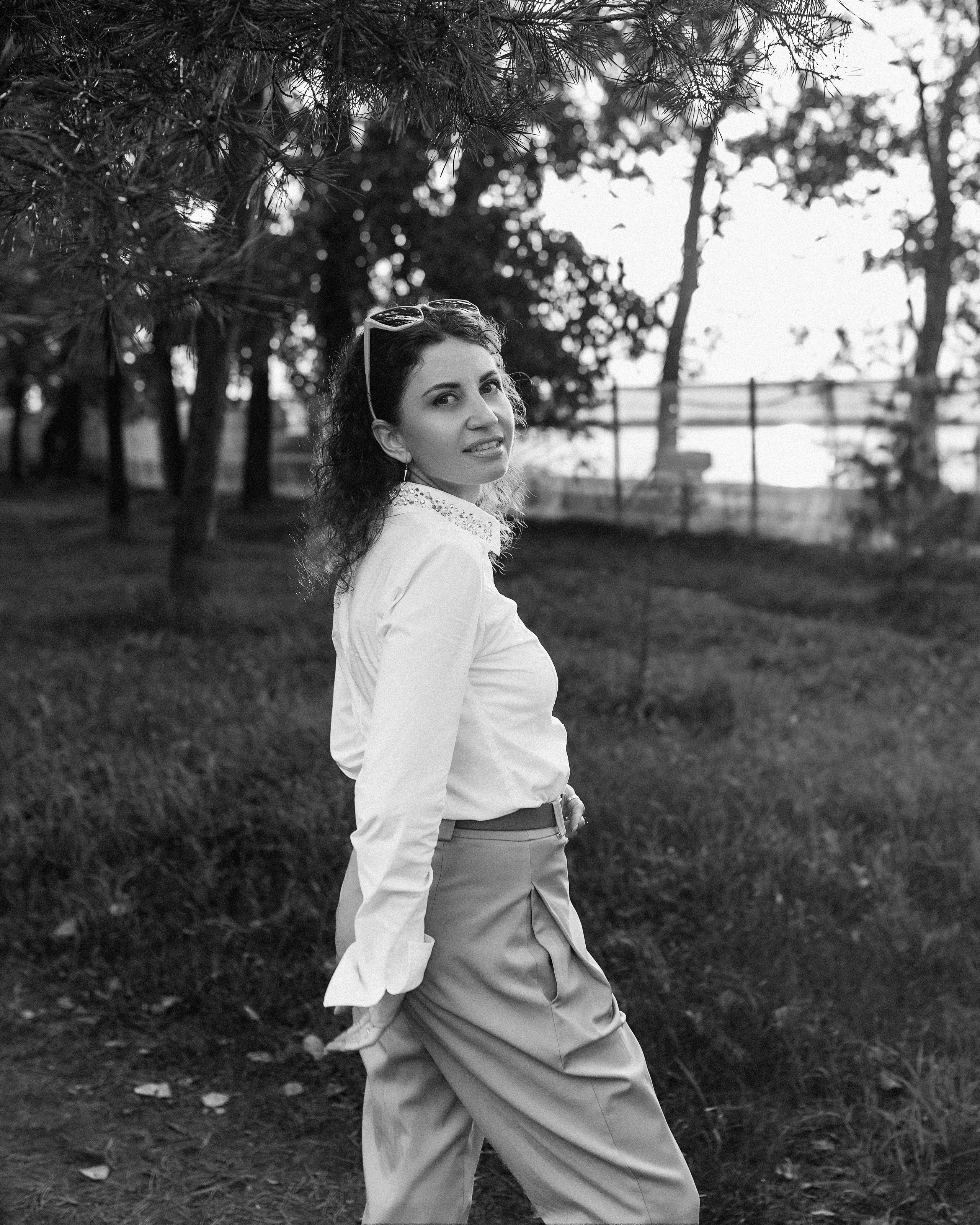 Ольга в парке. Фотограф г. Хабаровск