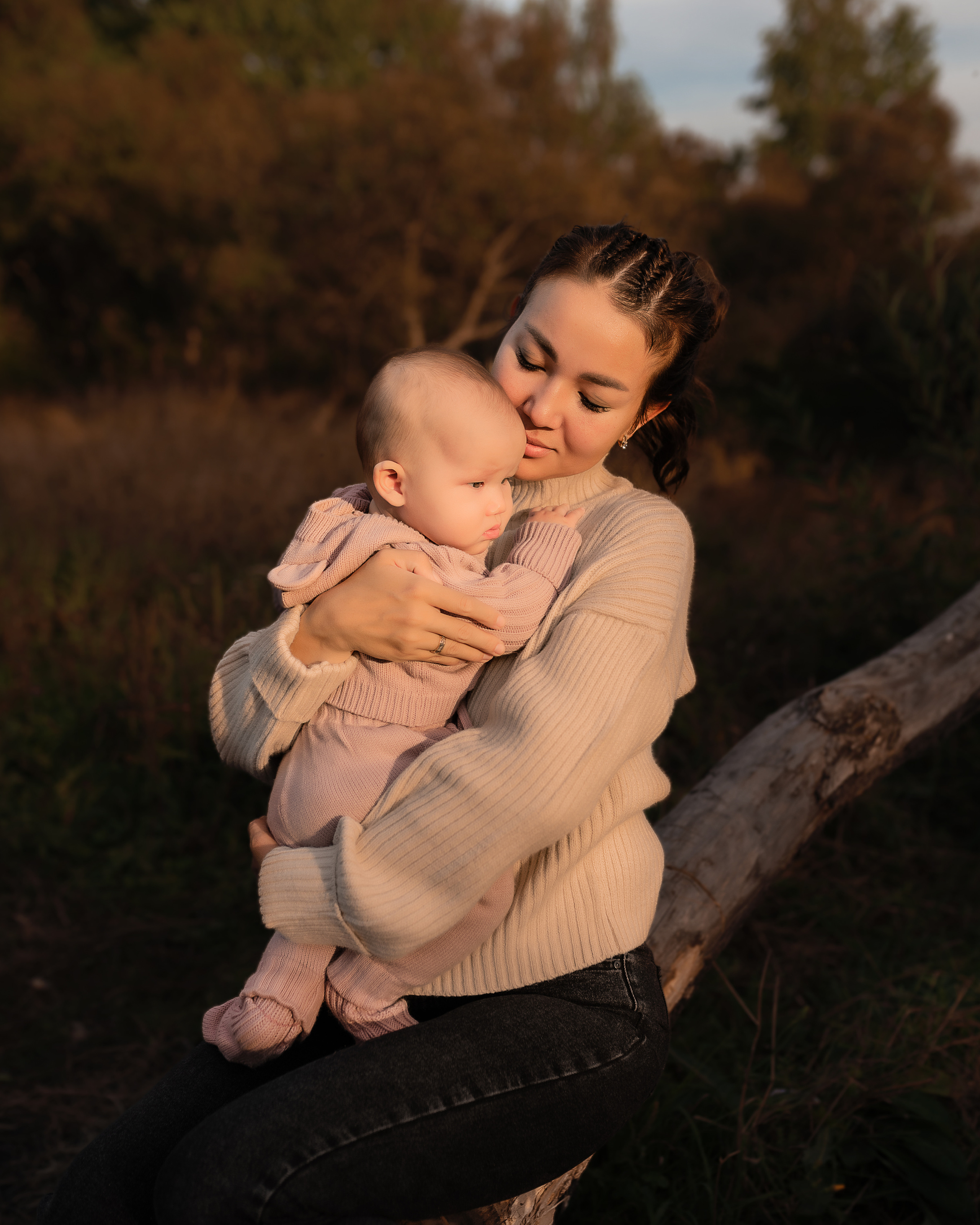 Екатерина и малышка Вика. Фотограф г. Хабаровск