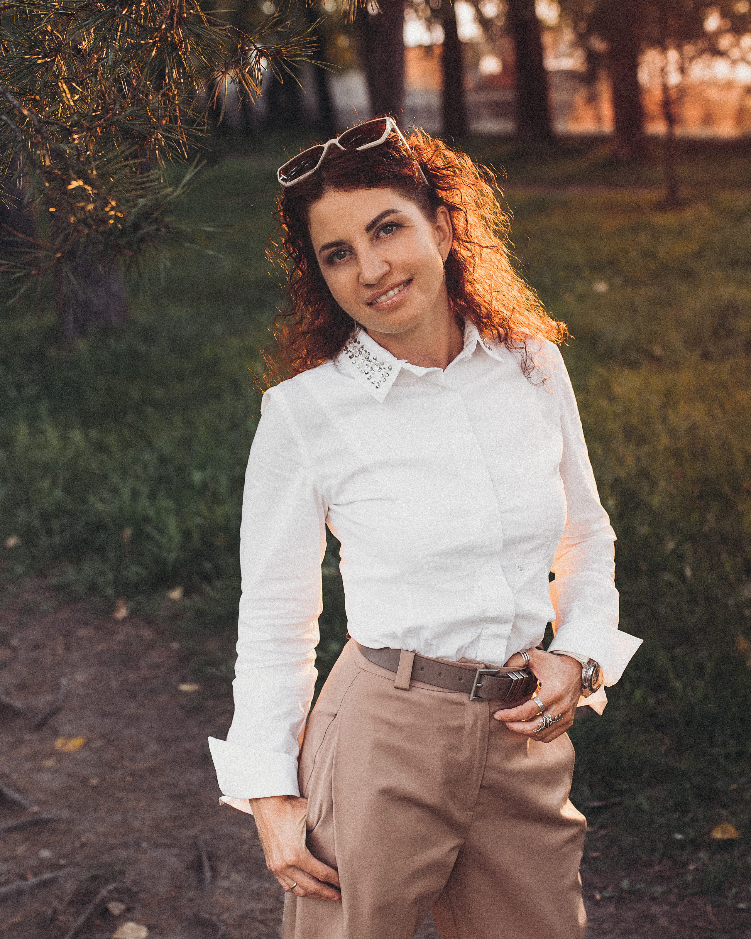 Ольга в парке. Фотограф г. Хабаровск