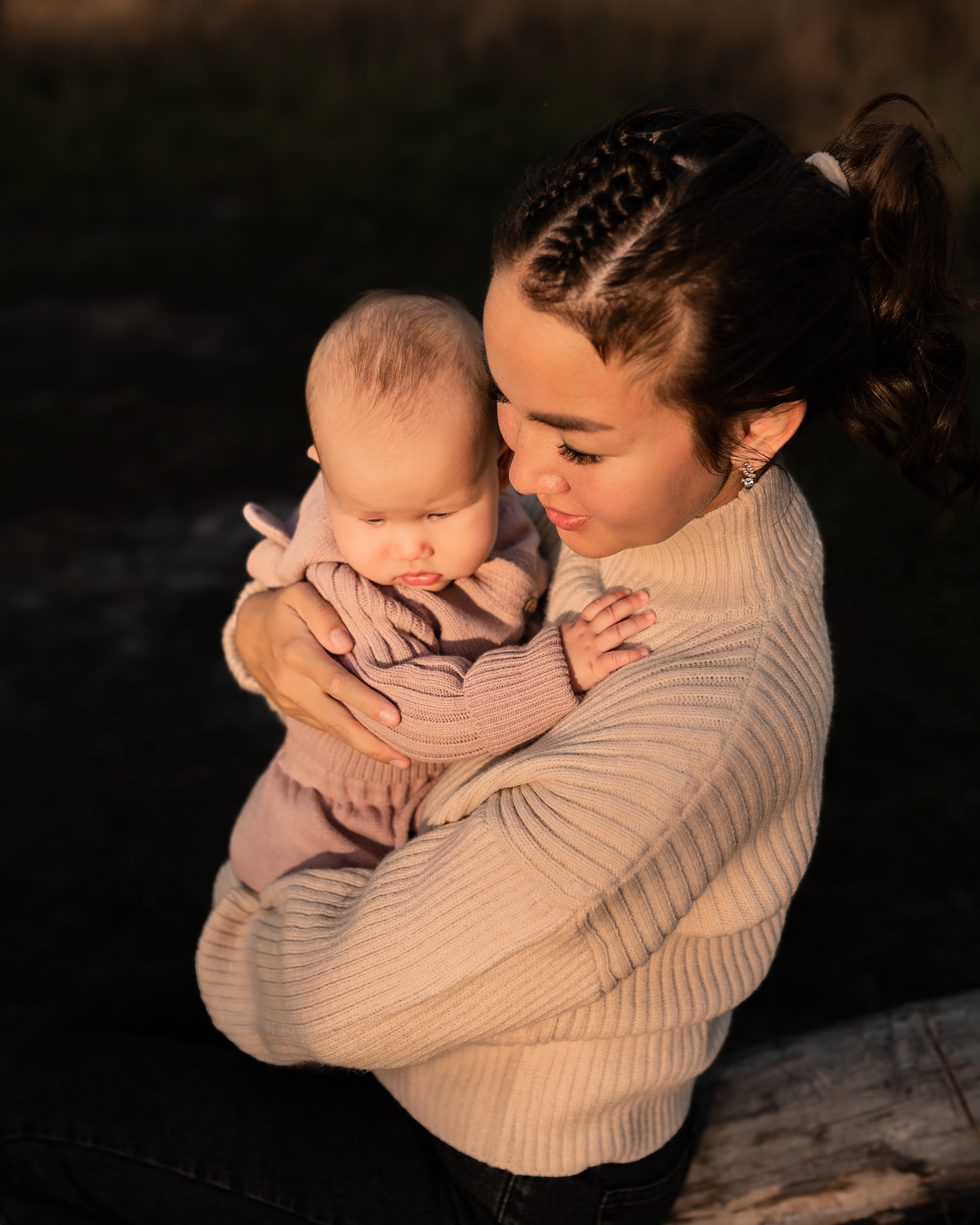Екатерина и малышка Вика. Фотограф г. Хабаровск