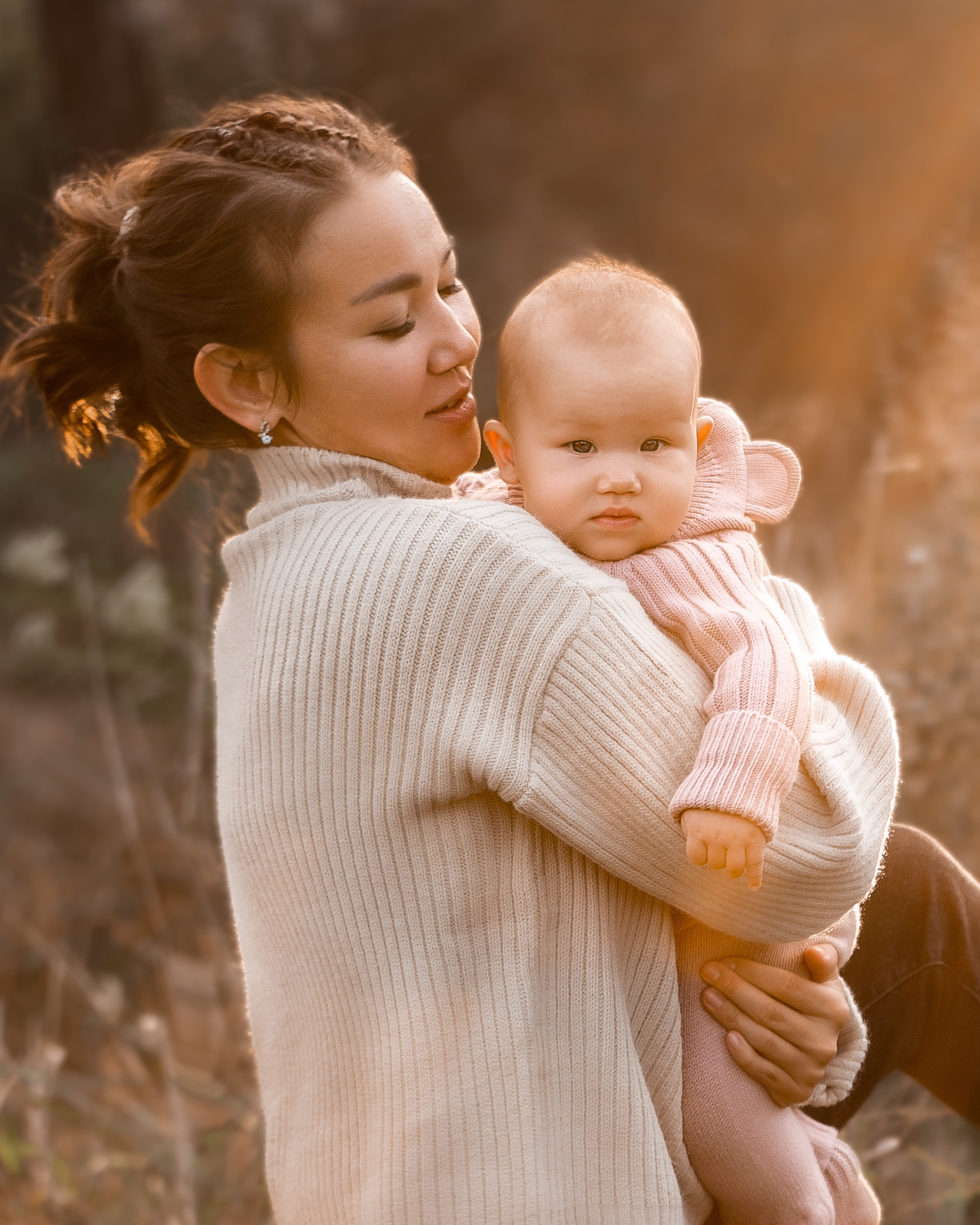 Екатерина и малышка Вика. Фотограф г. Хабаровск