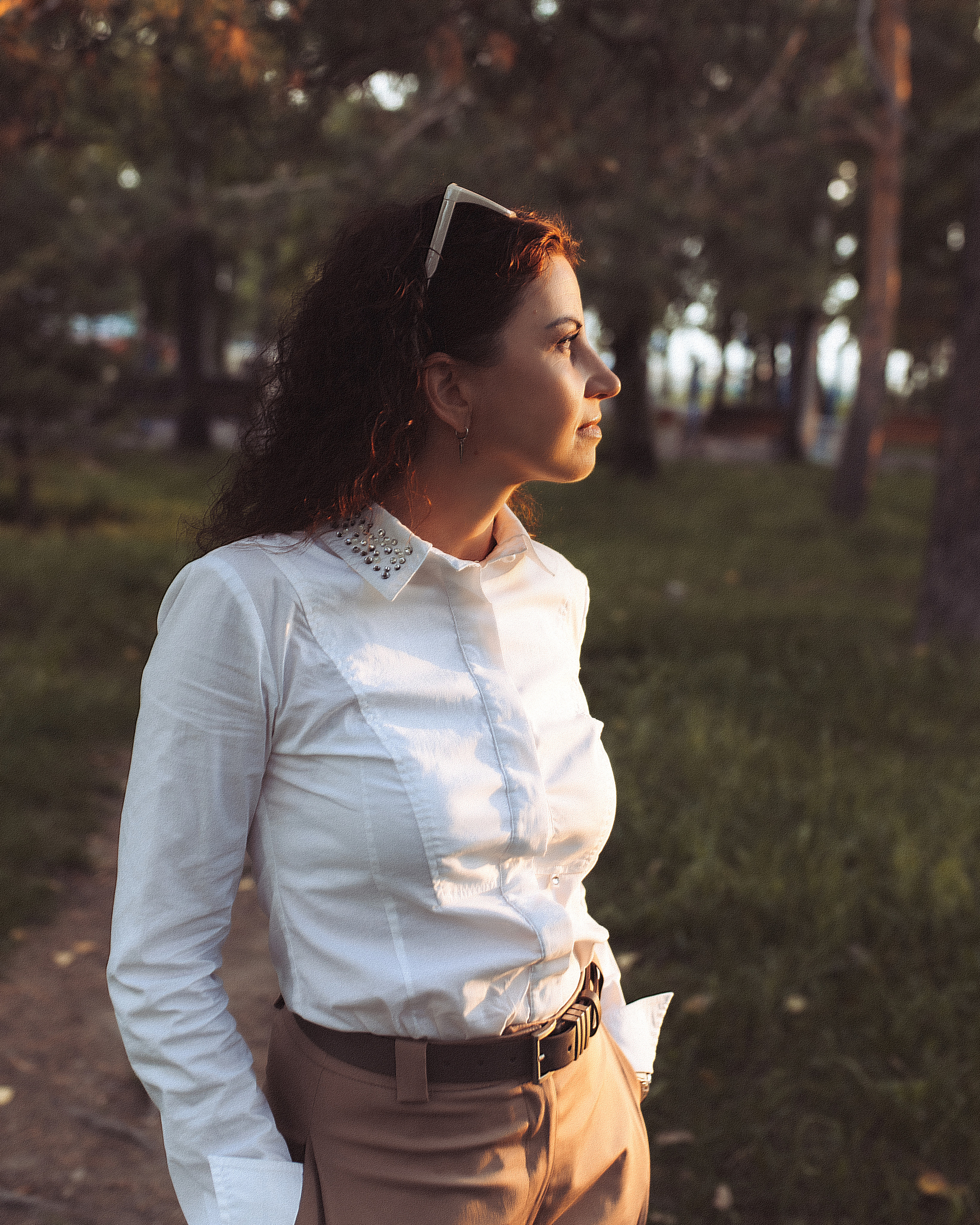 Ольга в парке. Фотограф г. Хабаровск