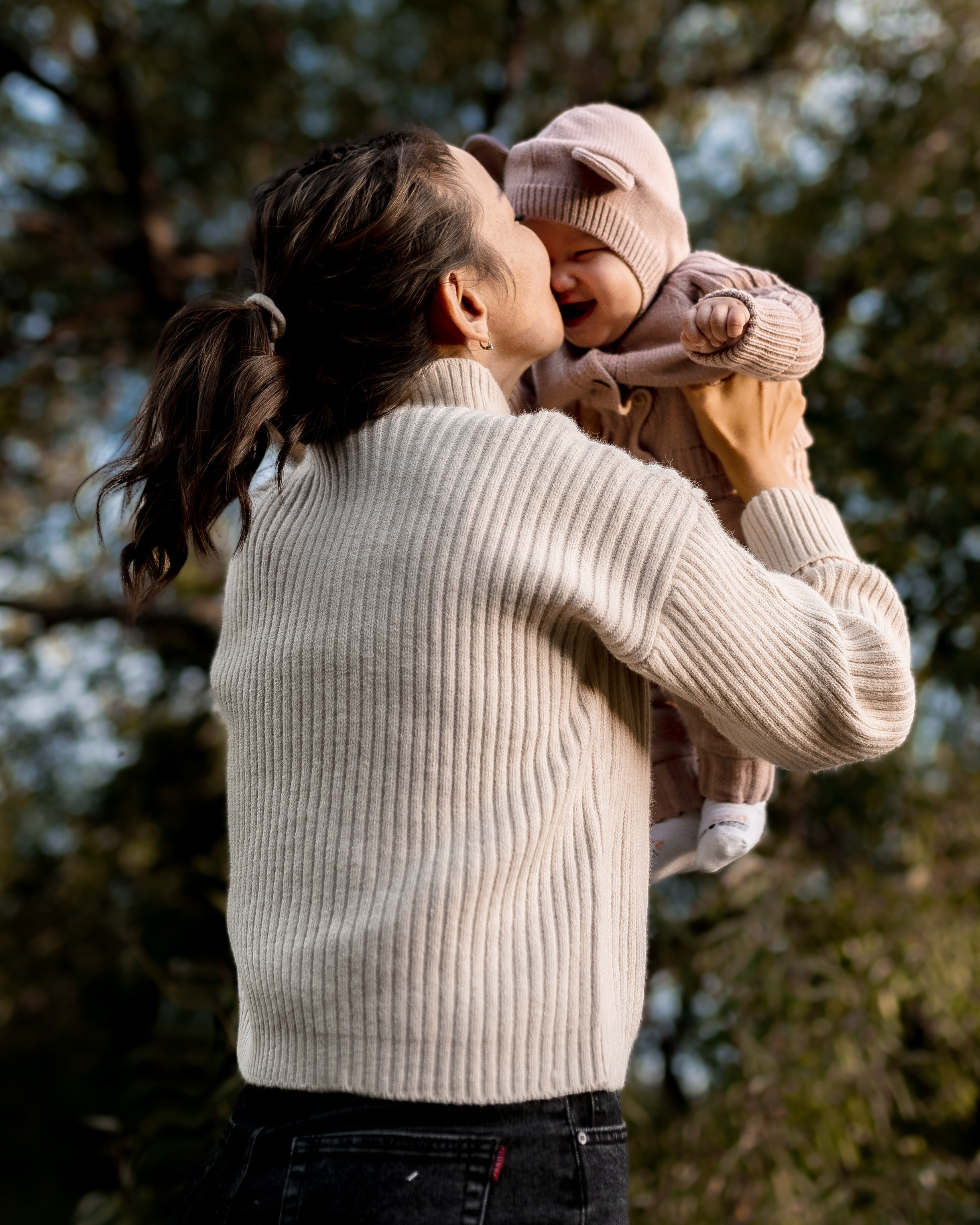 Екатерина и малышка Вика. Фотограф г. Хабаровск