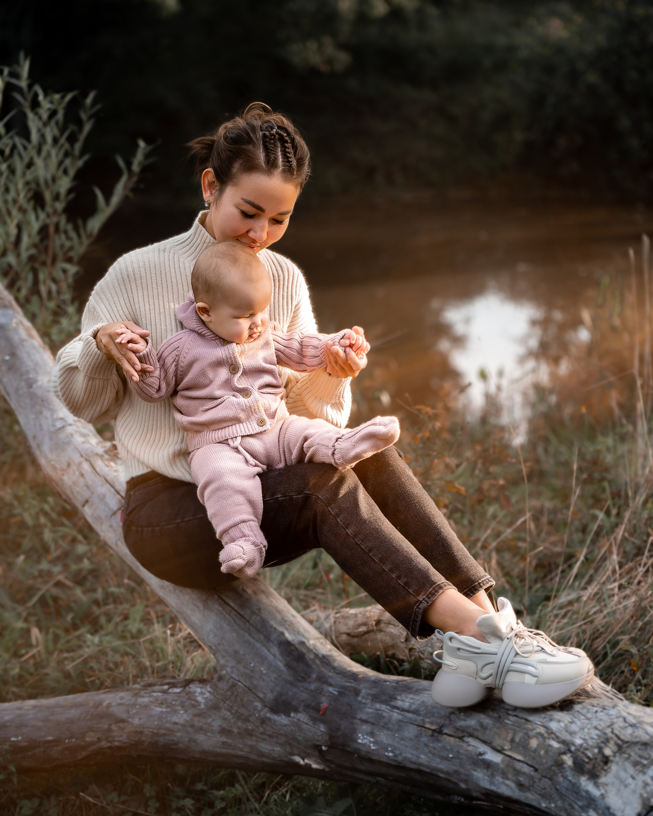 Екатерина и малышка Вика. Фотограф г. Хабаровск