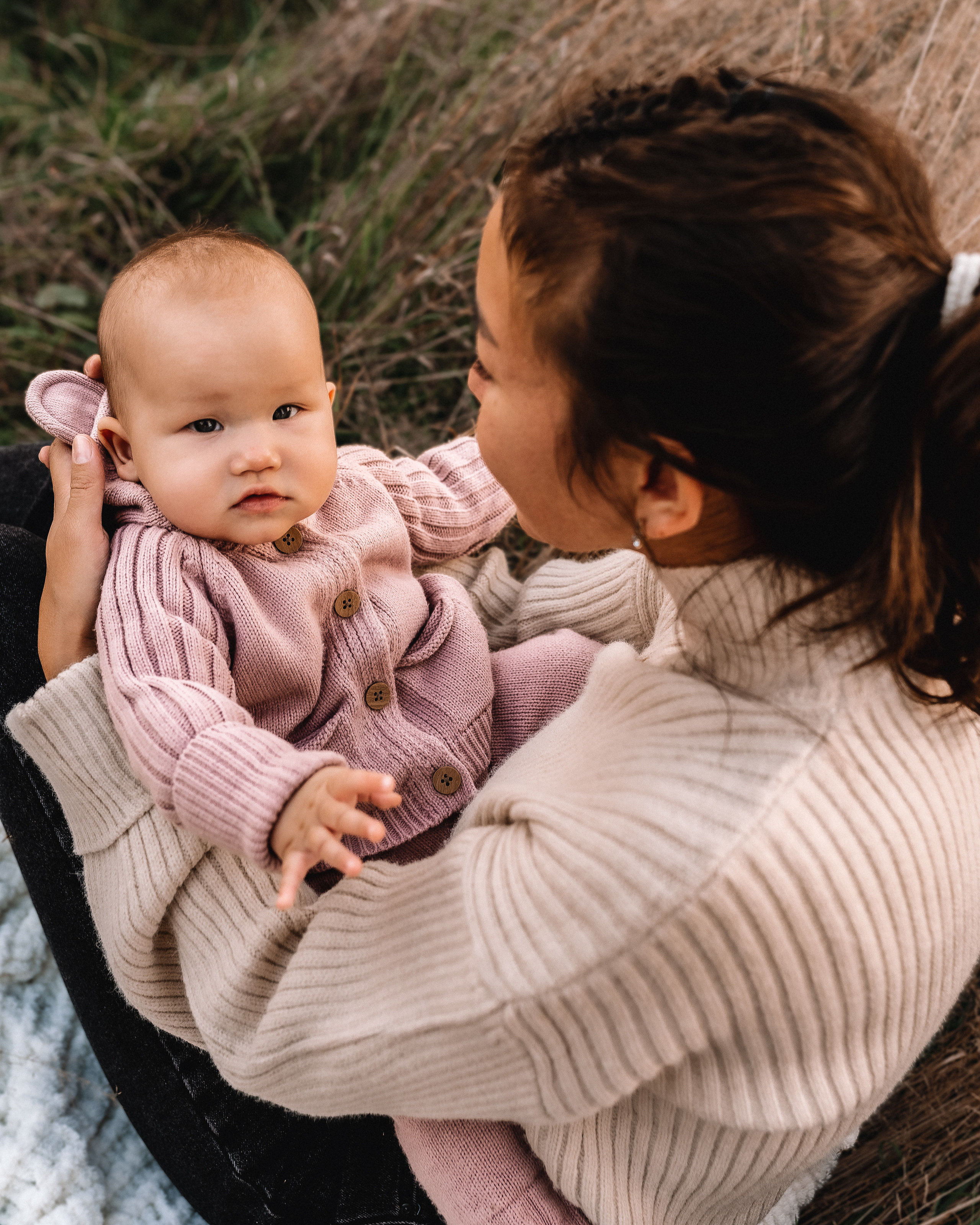 Екатерина и малышка Вика. Фотограф г. Хабаровск