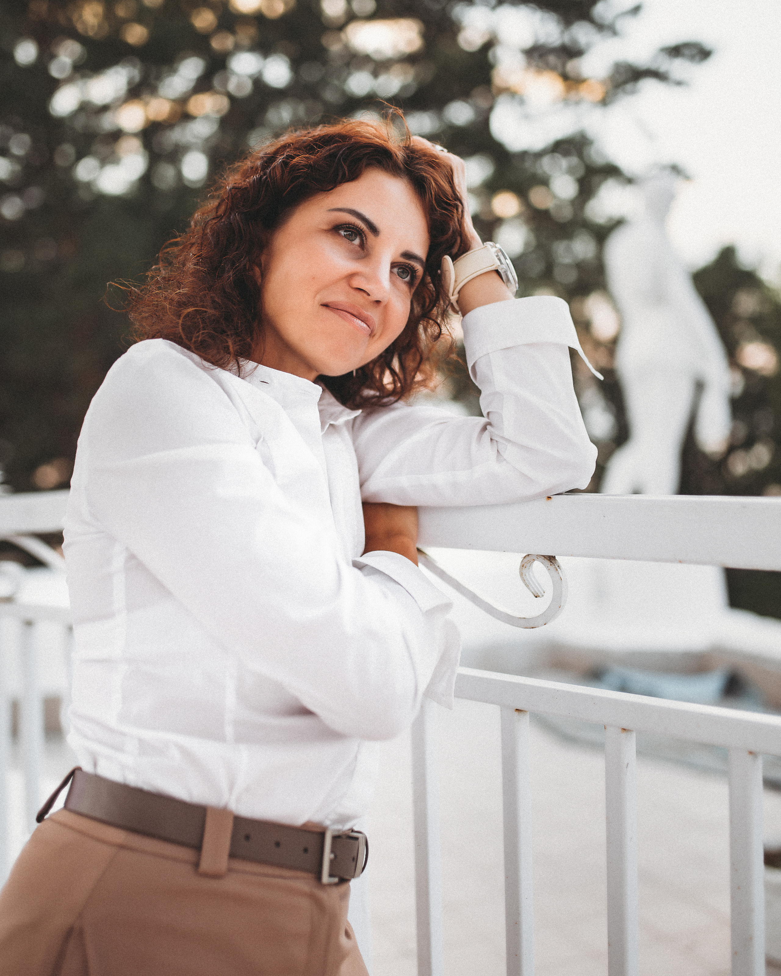 Ольга в парке. Фотограф г. Хабаровск