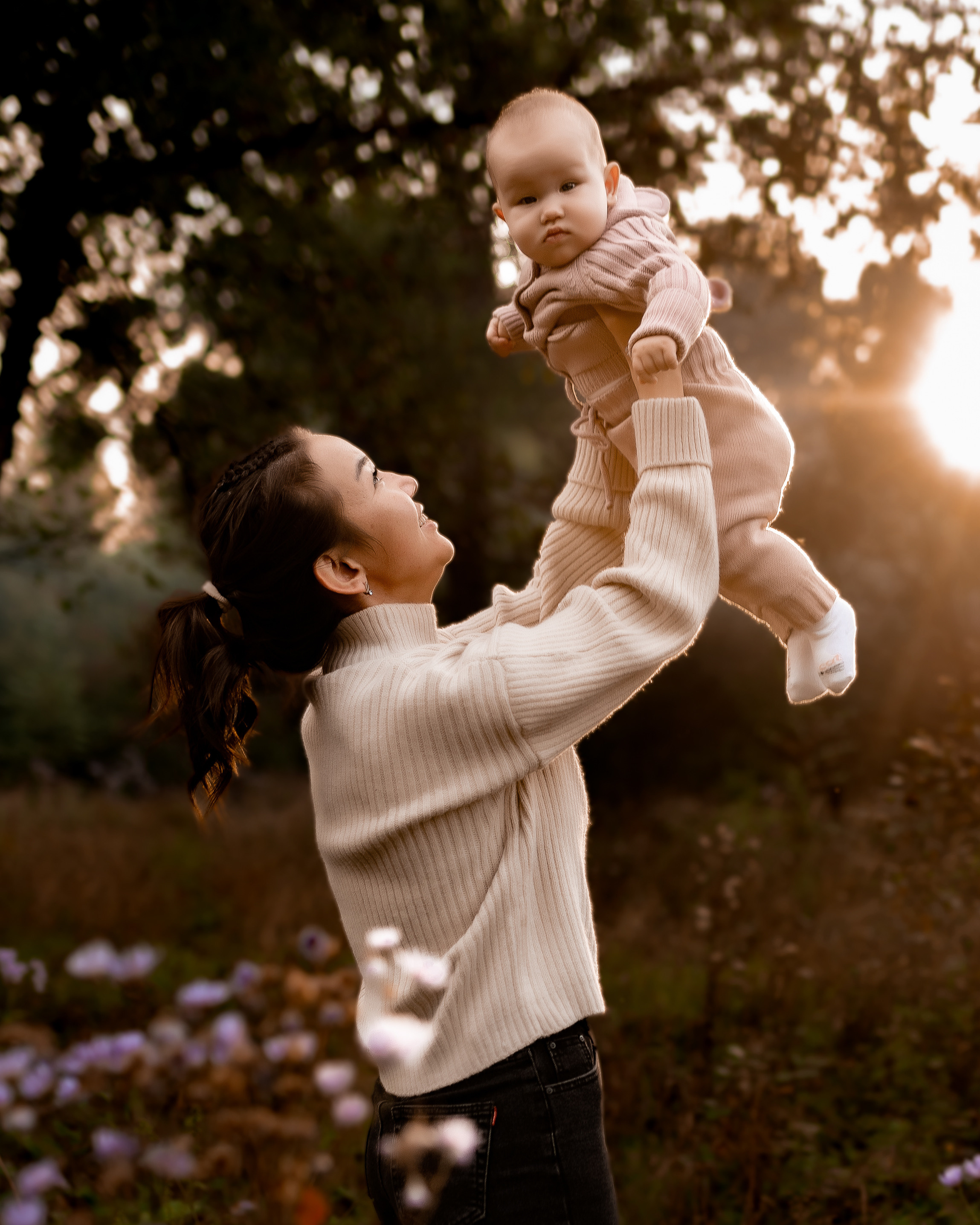 Екатерина и малышка Вика. Фотограф г. Хабаровск