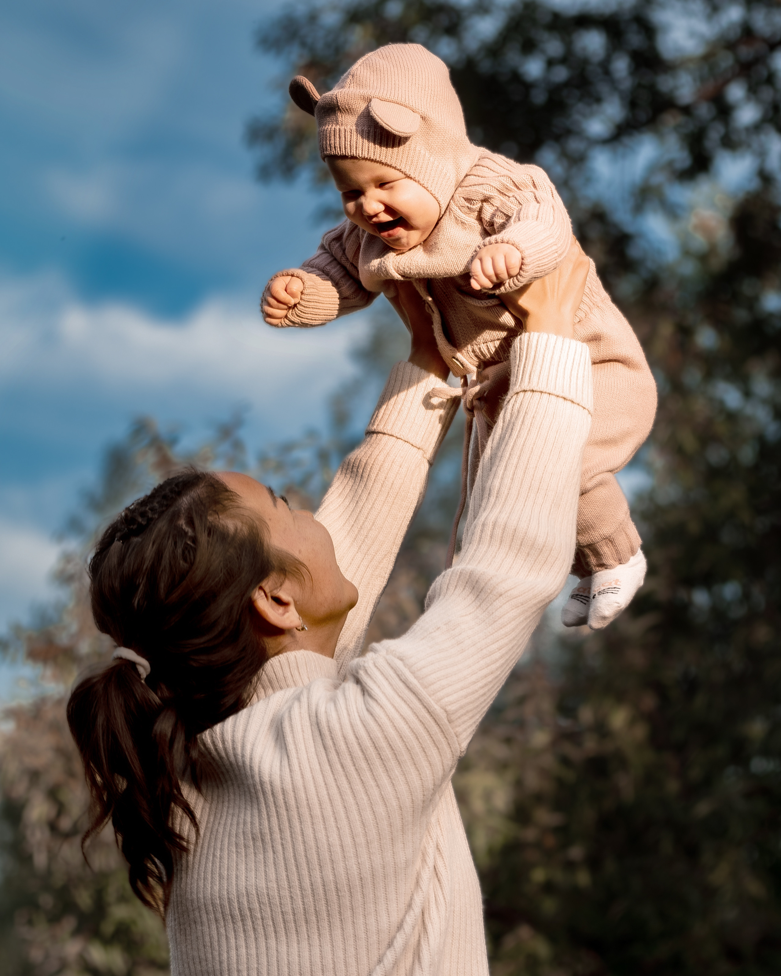 Екатерина и малышка Вика. Фотограф г. Хабаровск