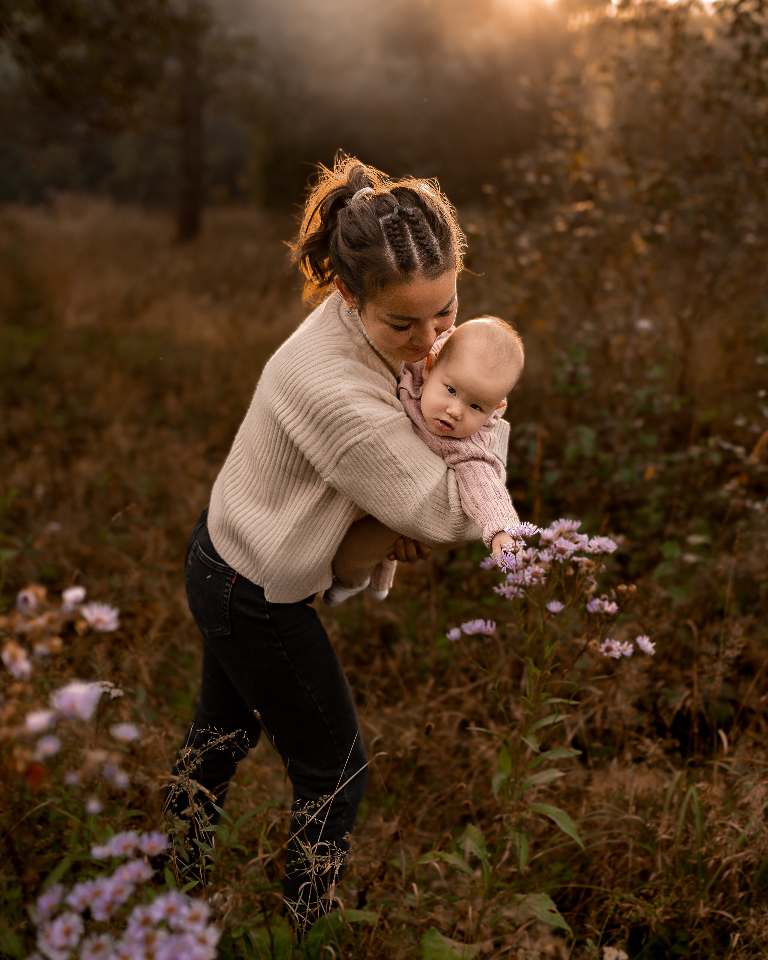 Екатерина и малышка Вика. Фотограф г. Хабаровск
