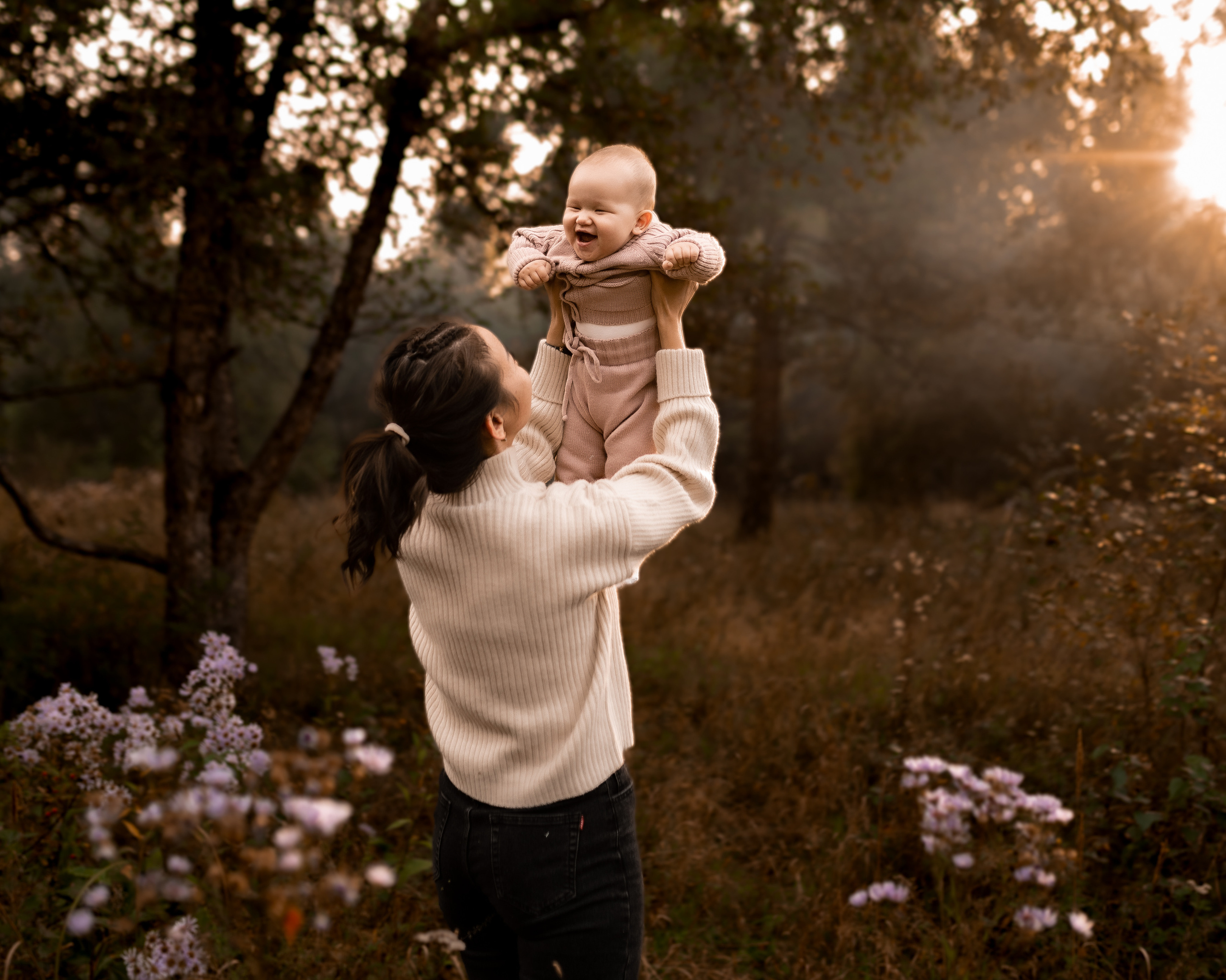 Екатерина и малышка Вика. Фотограф г. Хабаровск