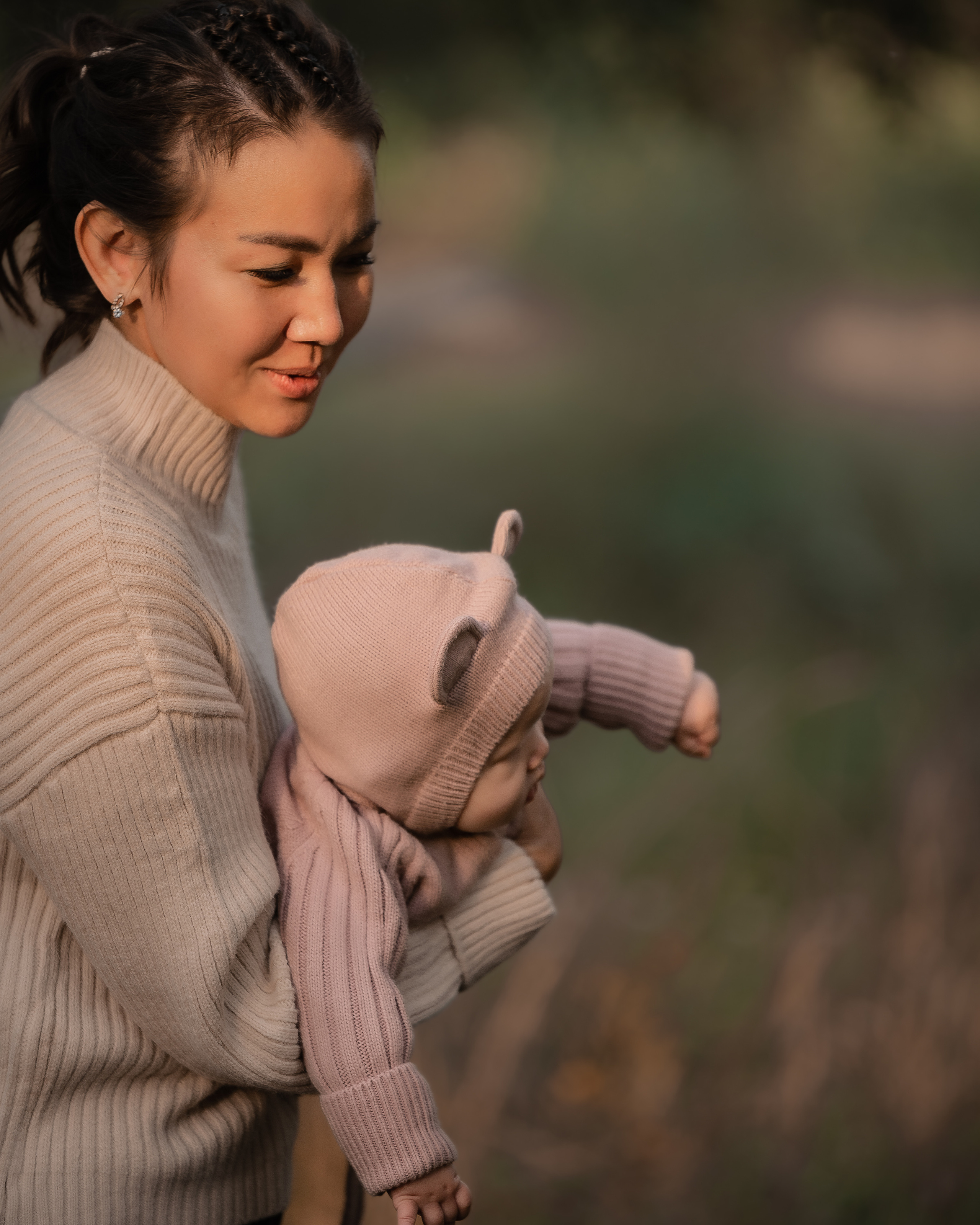 Екатерина и малышка Вика. Фотограф г. Хабаровск