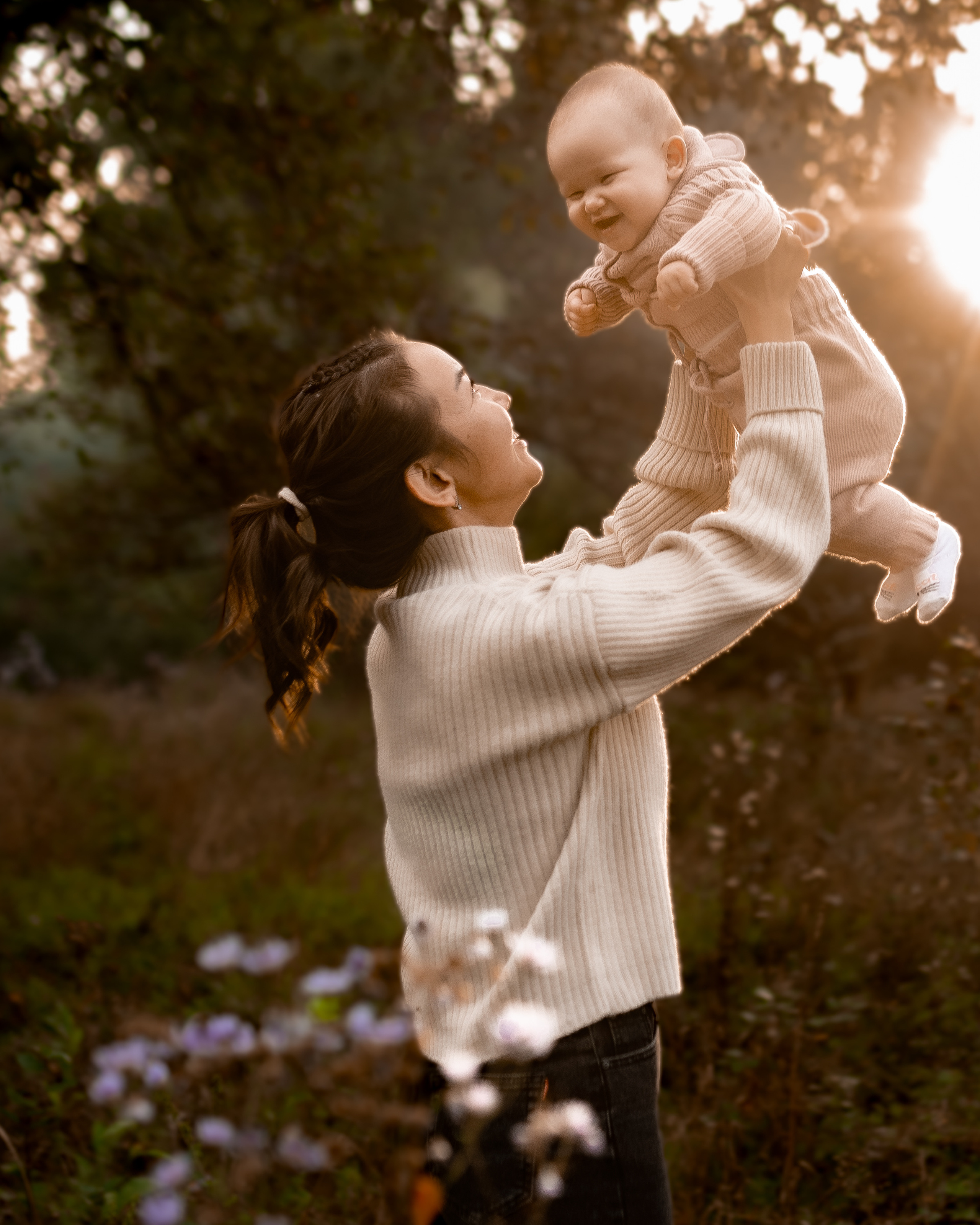 Екатерина и малышка Вика. Фотограф г. Хабаровск