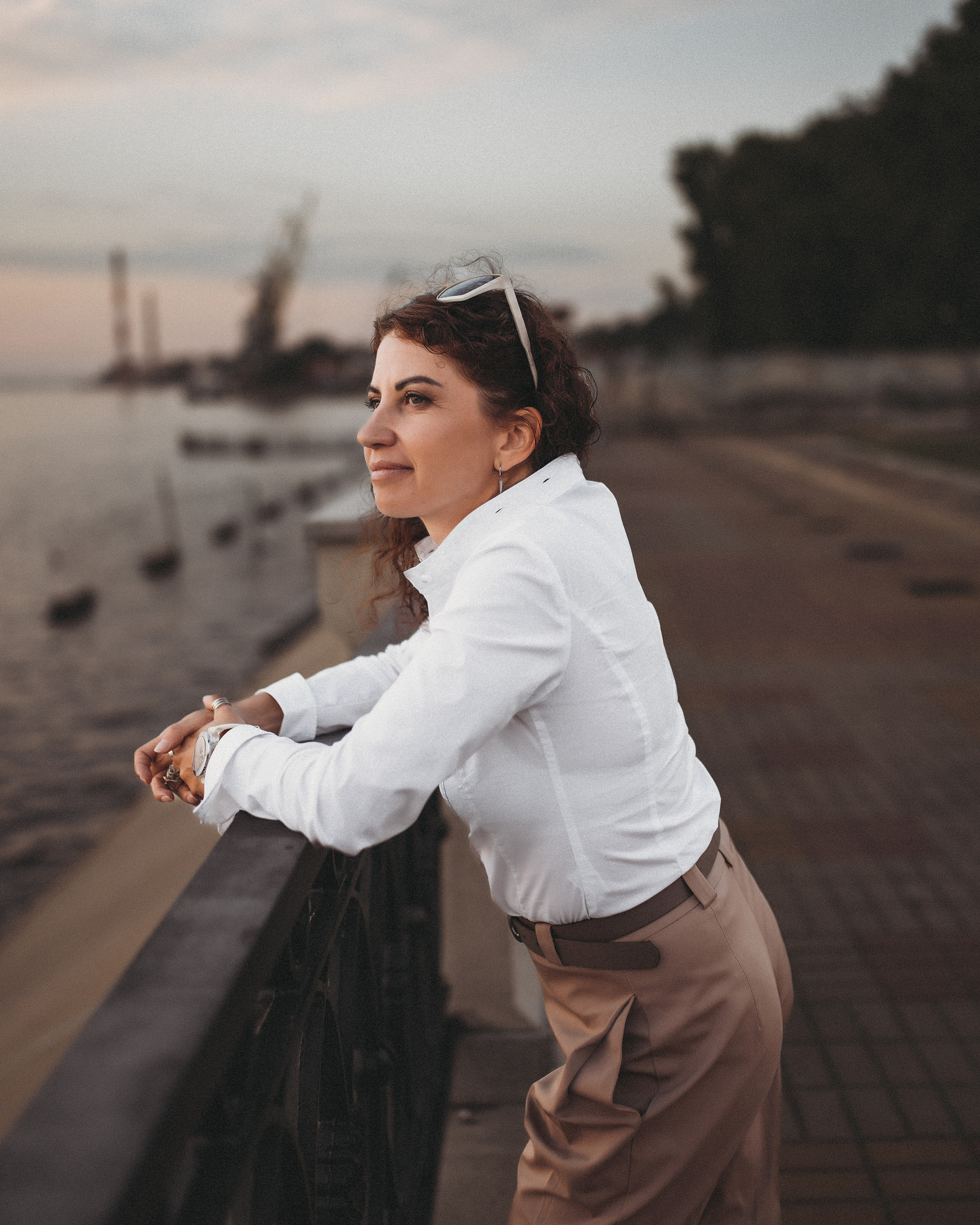 Ольга в парке. Фотограф г. Хабаровск